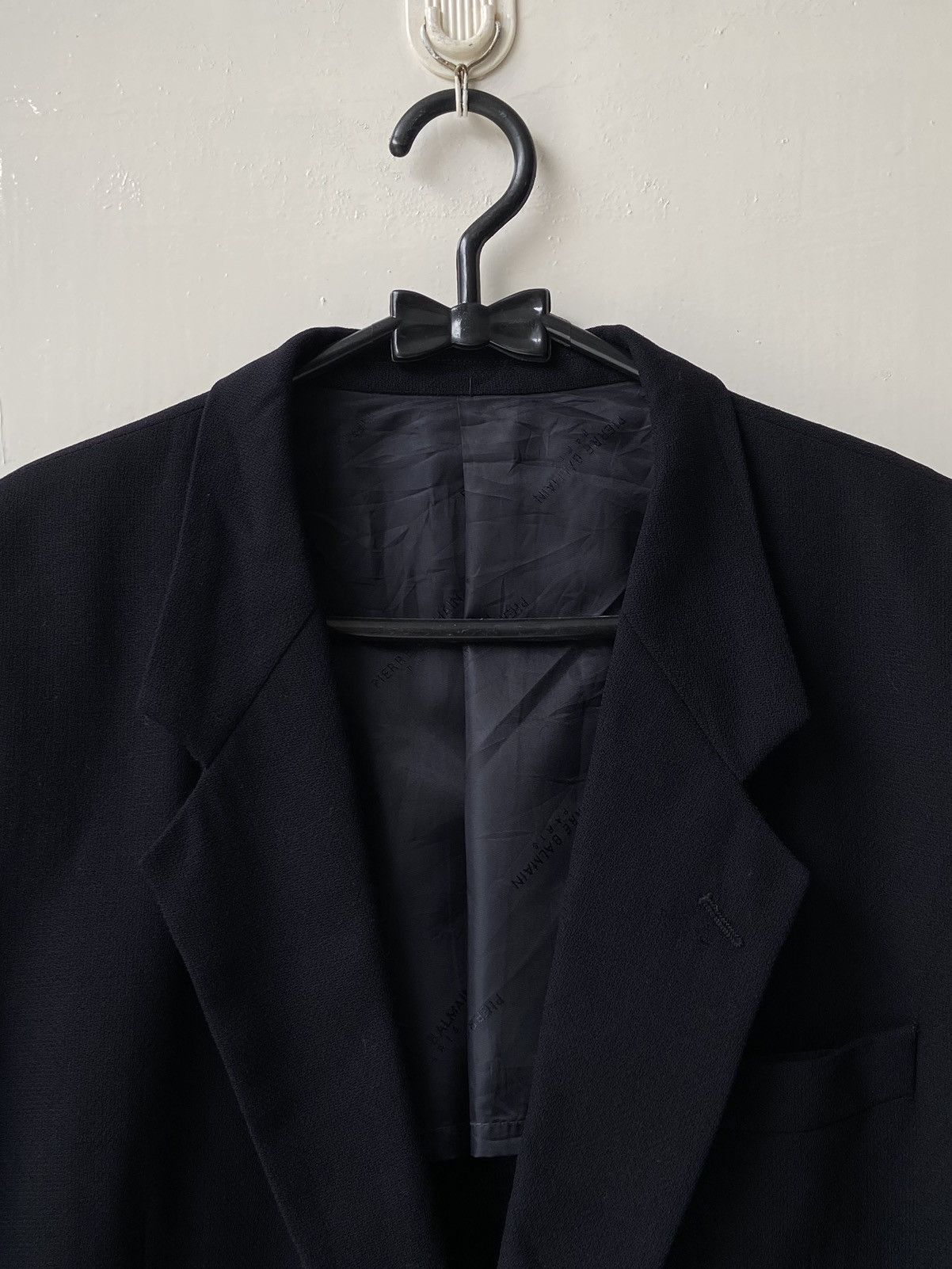 Pierre Balmain PIERRE BALMAIN Paris Navy Suit Size 54L - 4 Thumbnail
