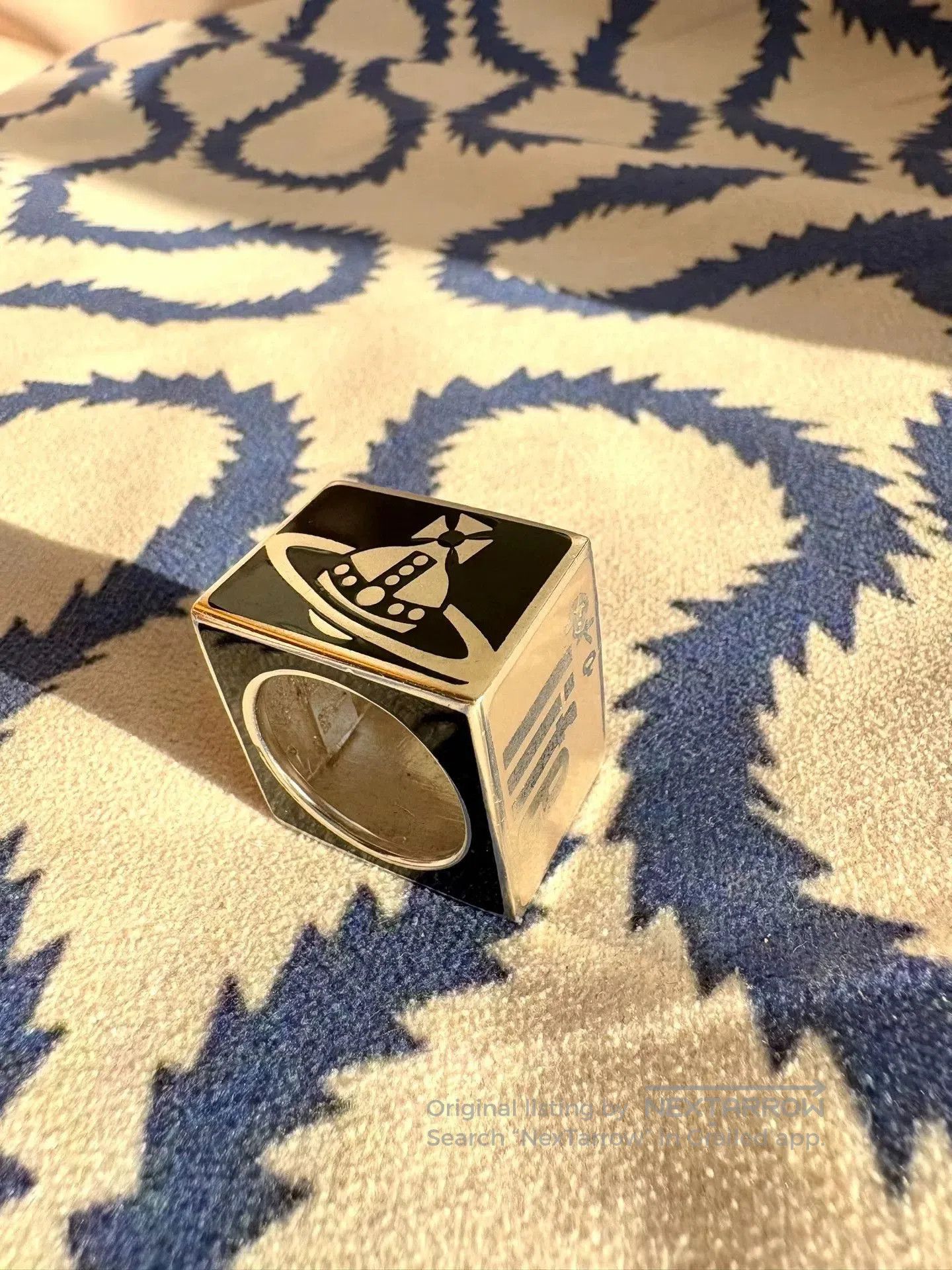 Vivienne Westwood vivienne westwood colorful square ring. Size ONE SIZE - 2 Thumbnail