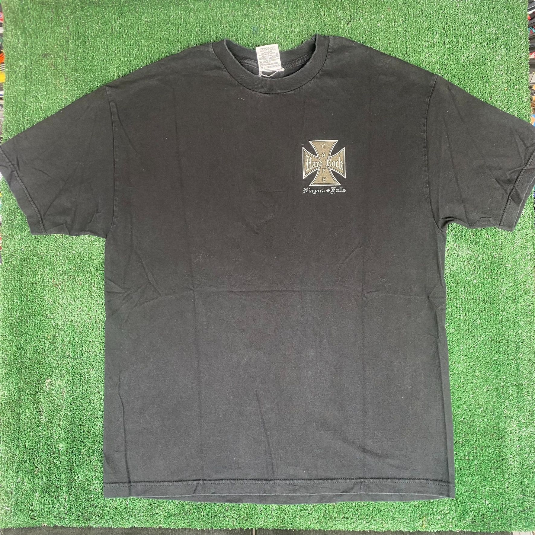 Hard Rock Cafe Vintage Y2K Hard Rock Cafe Shirt Chopper Biker Punk Tee Size US XL / EU 56 / 4 - 4 Thumbnail