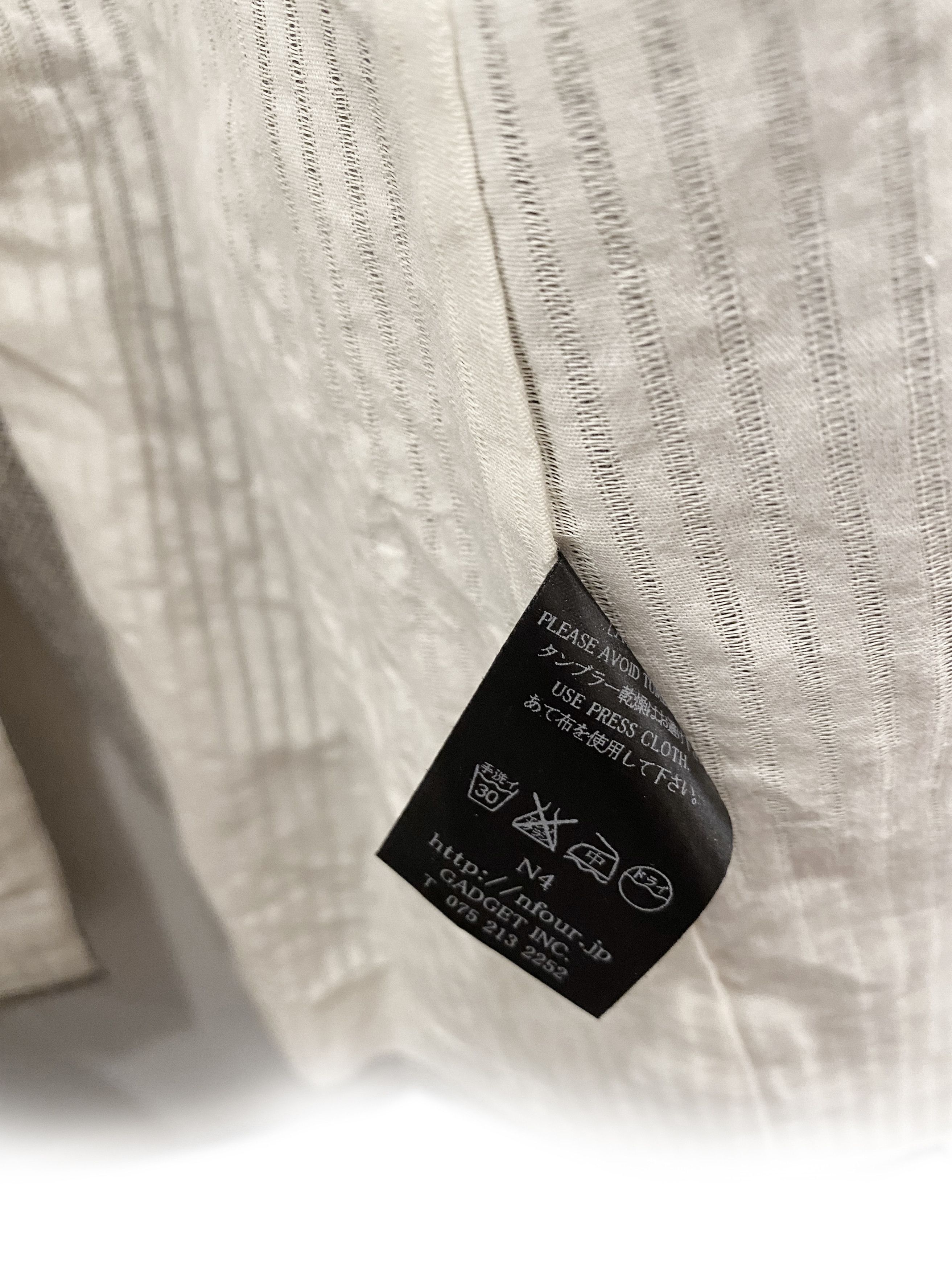 N4 N4 Linen Jacket Size US S / EU 44-46 / 1 - 6 Thumbnail