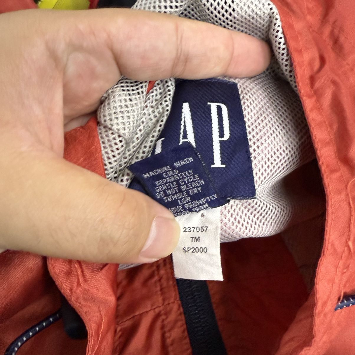 Gap Vintage GAP Anorak Two Tone Colourblock Size US M / EU 48-50 / 2 - 7 Thumbnail