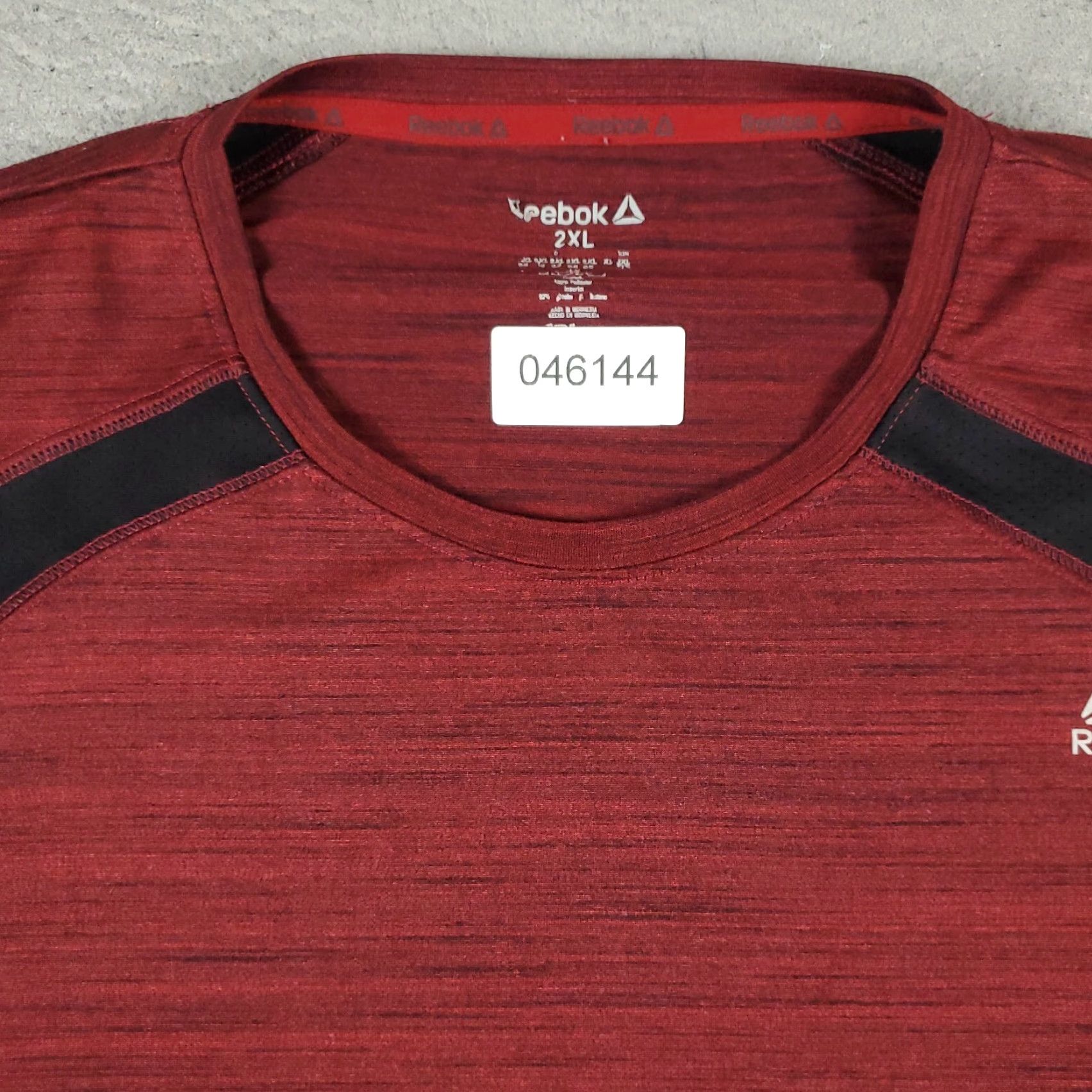 Reebok Reebok T Shirt Mens 2XL Red Pullover Short Sleeve Activewear Casual Sports Shirt Size US XXL / EU 58 / 5 - 2 Thumbnail