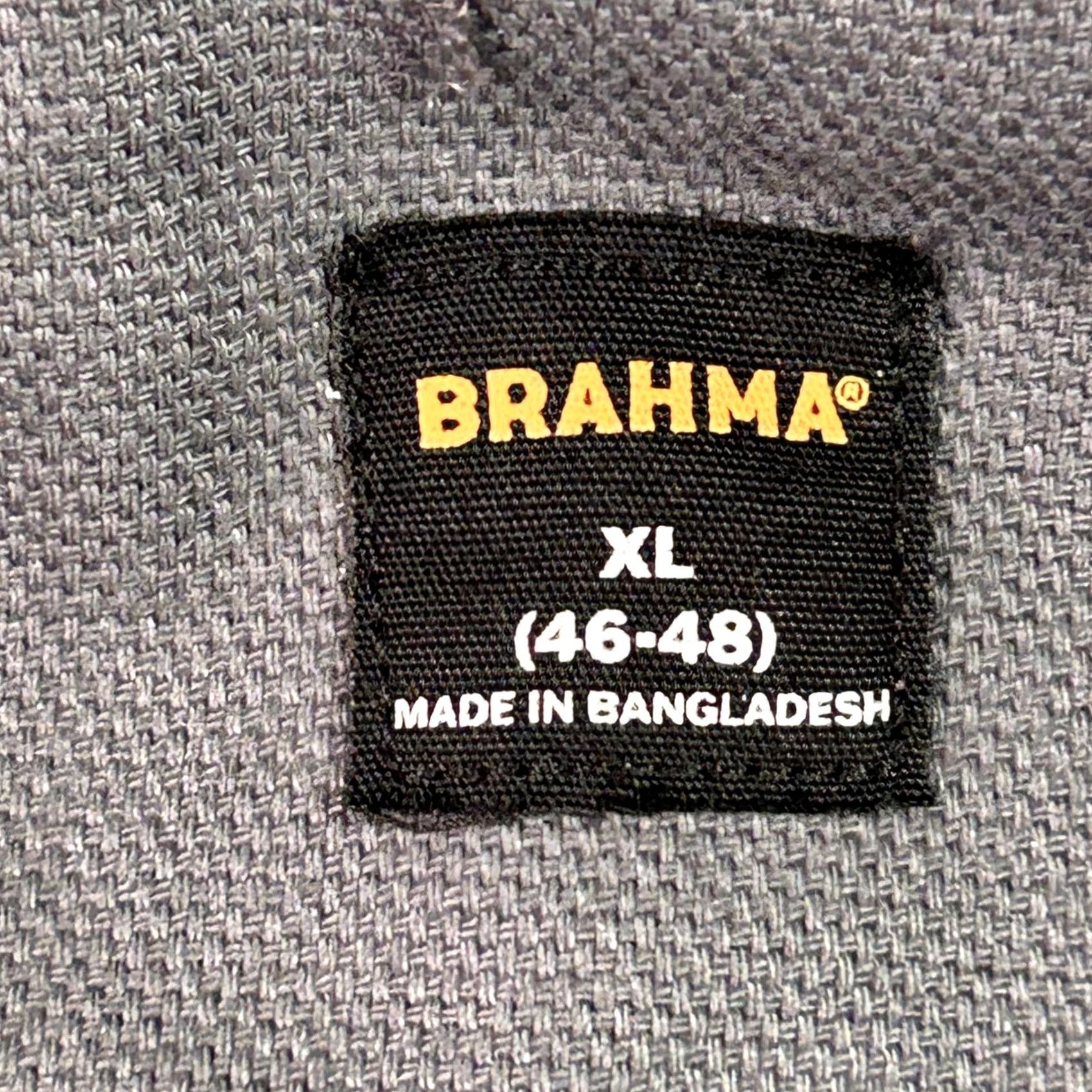 Vintage Brahma Vest Mens XL Gray Quilted Canvas Full Zip Pockets Workwear Outdoor Size US XL / EU 56 / 4 - 4 Thumbnail