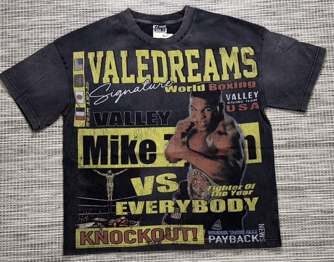VALE FOREVER T Shirts ヴィンテージ Tシャツ IRON MIKE TEE Streetwear × Vale × Vintage Vale iron mike tee valleydreams