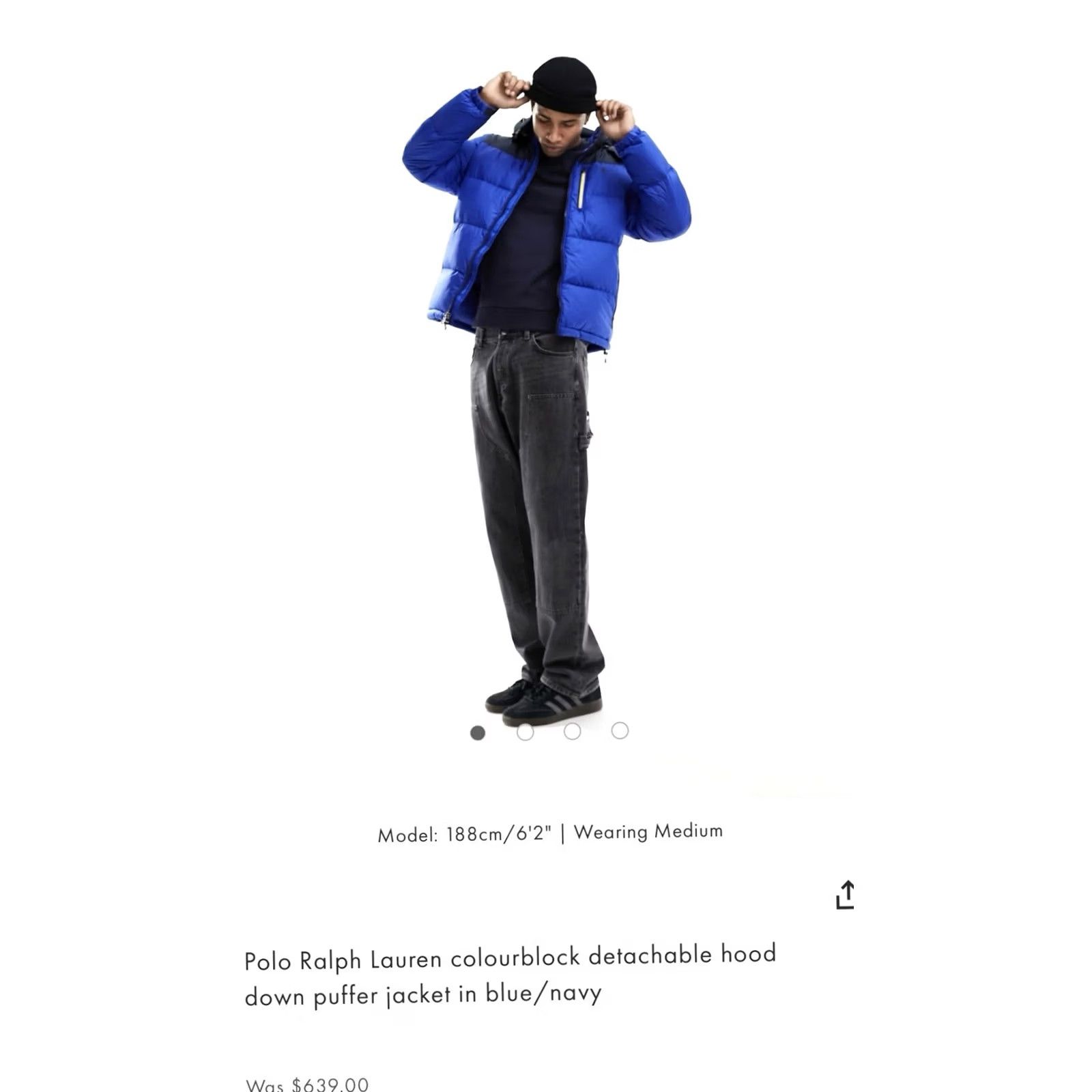 Ralph Lauren Polo Ralph Lauren Hooded Down Puffer El Cap Jacket M Blue Mens Jacket Size US M / EU 48-50 / 2 - 3 Thumbnail