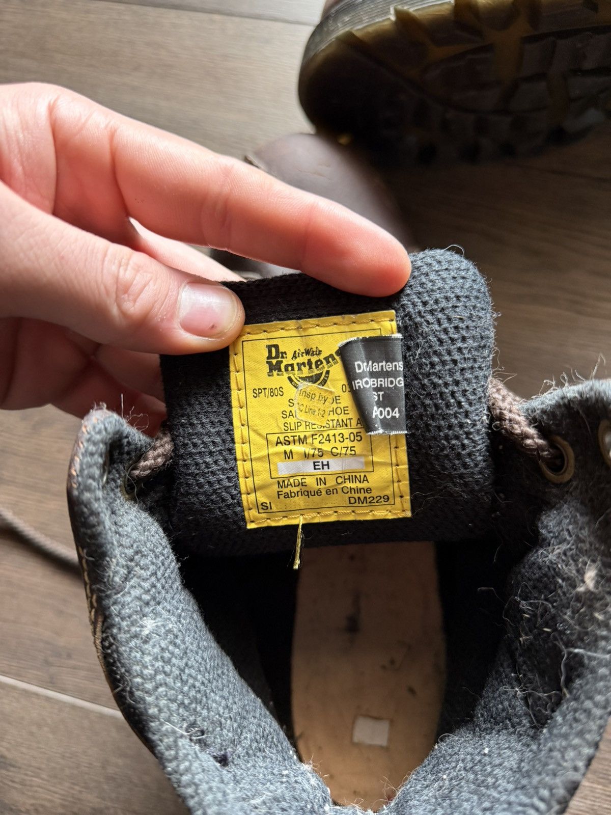 Dr. Martens Vintage 90s Dr.Martens Leather Boots Size US 11 / EU 44 - 9 Thumbnail