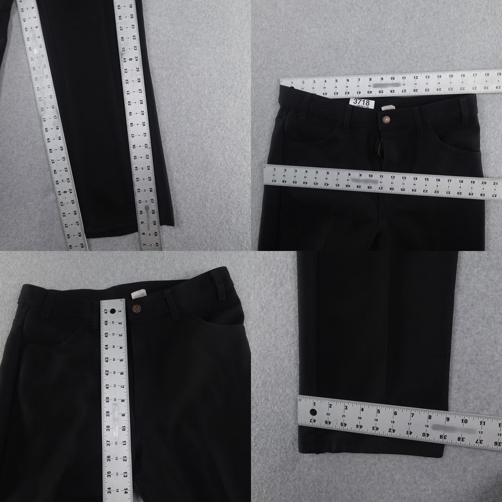 Levi's VINTAGE Levi's Pants Men 36 (36X28) Black Polyester Casual in Black Size US 36 / EU 52 - 8 Thumbnail