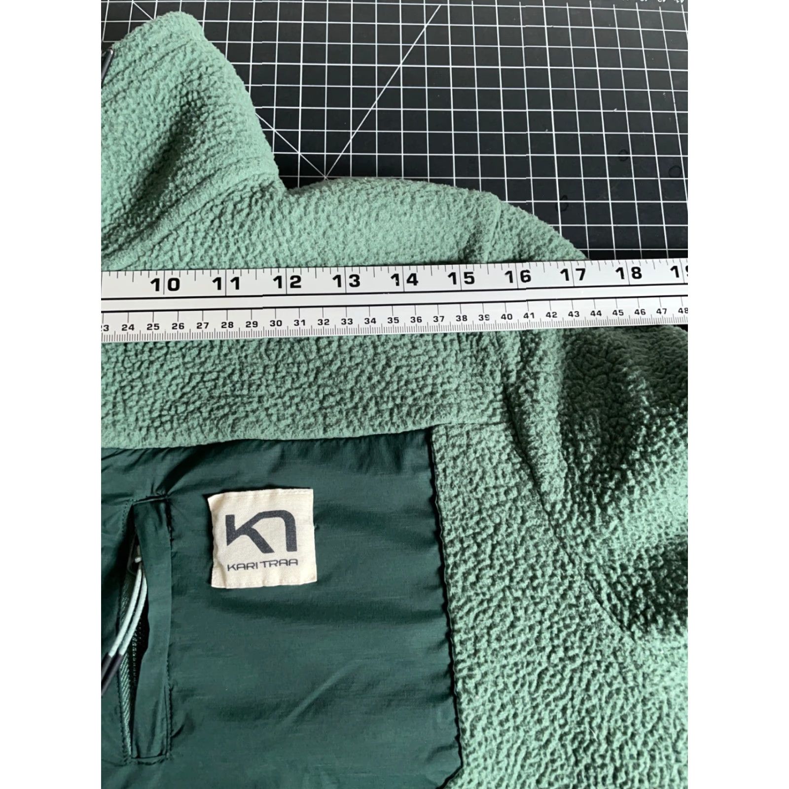Vintage Kari Traa Rothe Midlayer Jacket Women's M Green Full Zip Lightweight Pockets Unlined Fleece 622569 Style Outdoor Retro 90s? Size M / US 6-8 / IT 42-44 - 7 Thumbnail