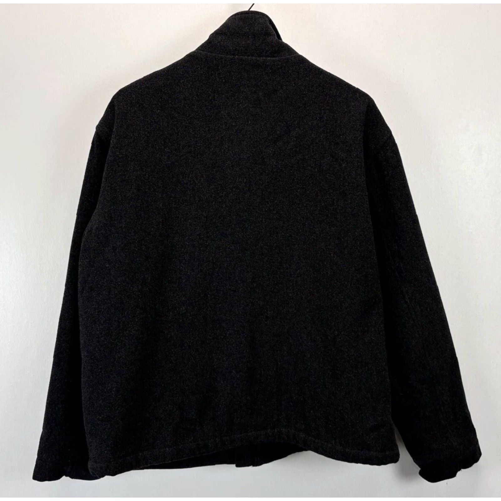 Ralph Lauren VINTAGE Polo Ralph Lauren Wool Blend Short Jacket XL Mens Gray Quilted Lining Size US XL / EU 56 / 4 - 3 Thumbnail