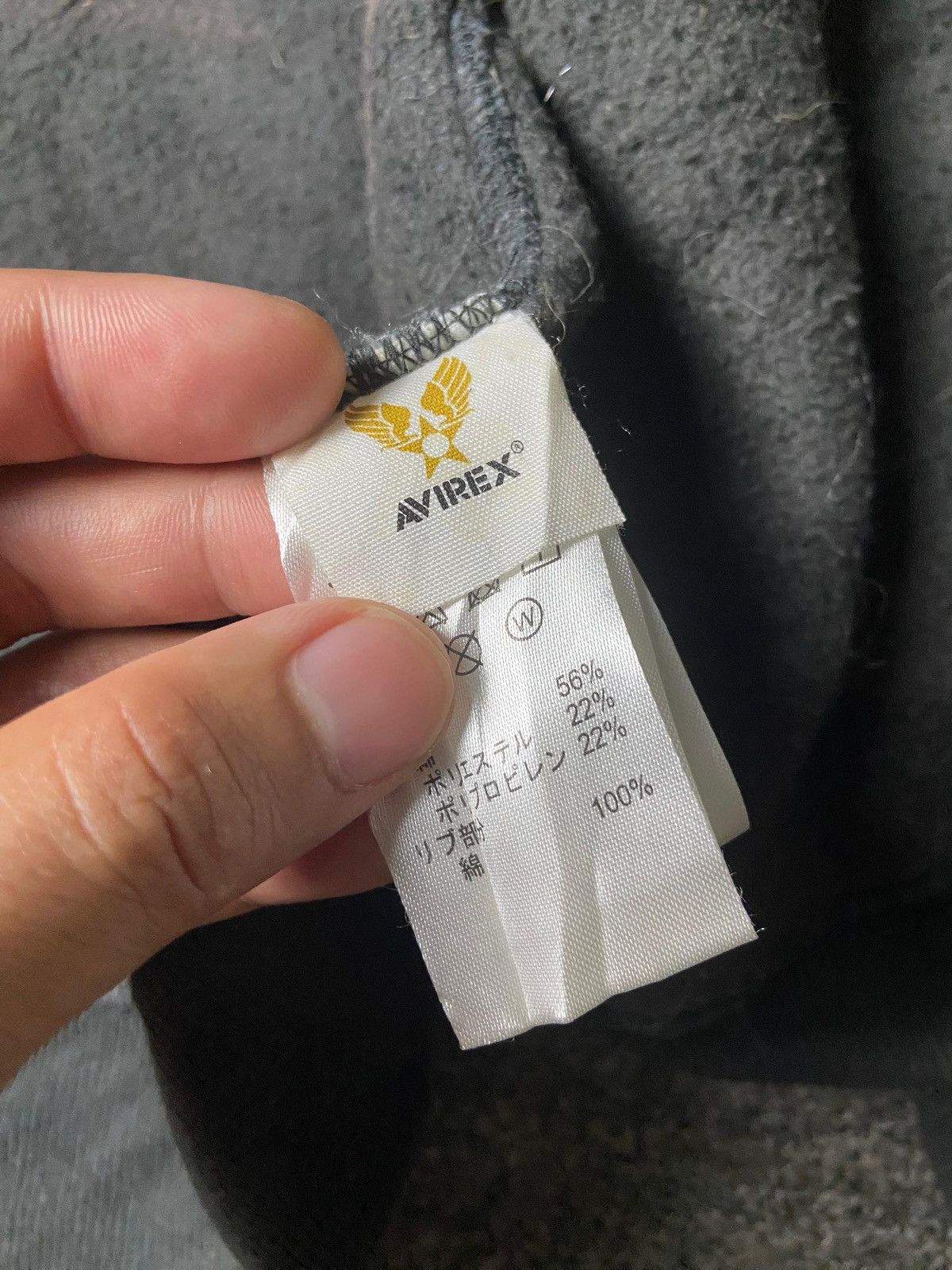 Avirex Avirex Flight Surgeon Zip Up Hoodie Jacket (170) Size US M / EU 48-50 / 2 - 10 Thumbnail
