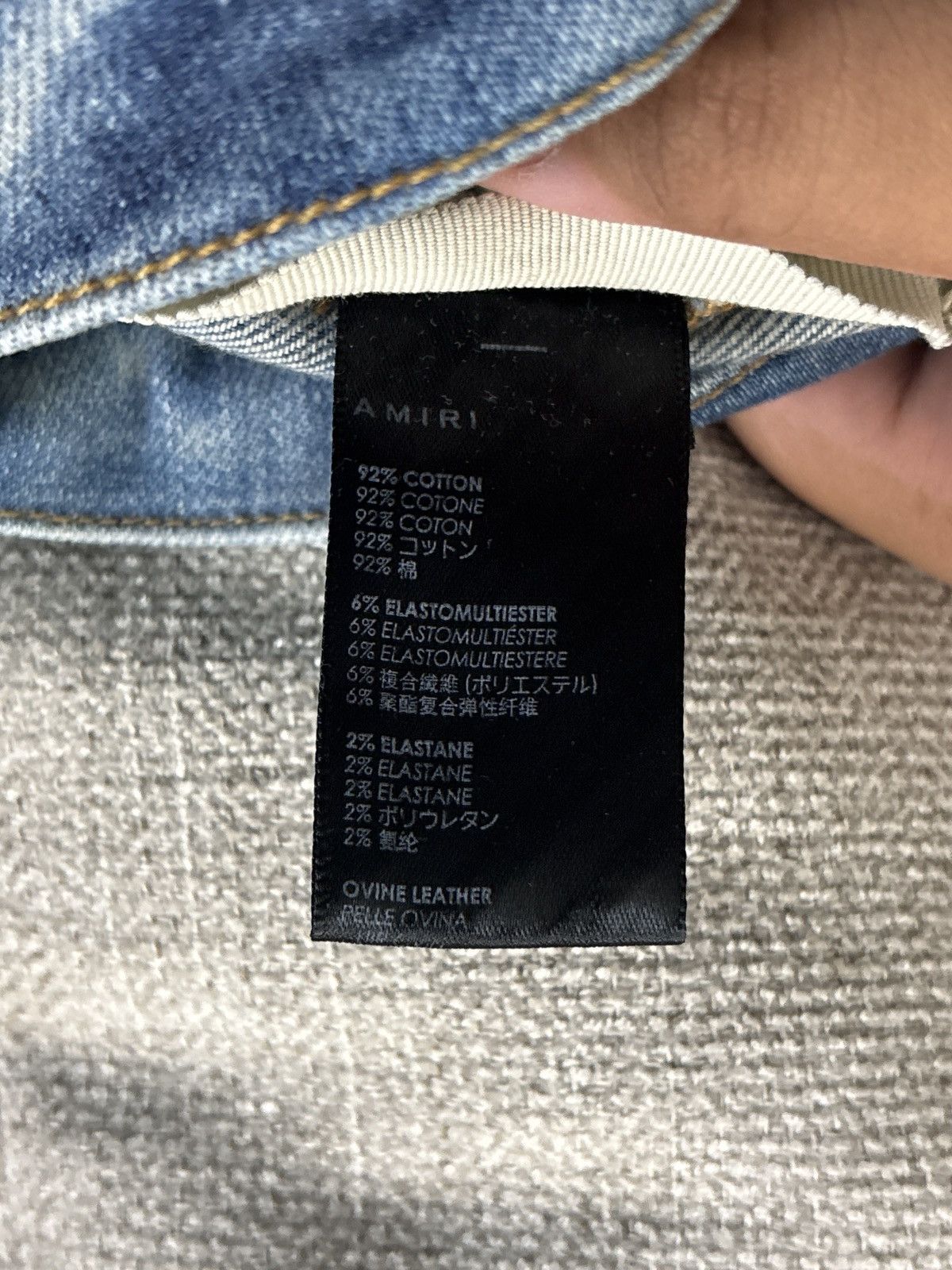 Amiri Amiri MX1 Indigo Jeans Size US 38 / EU 54 - 7 Thumbnail