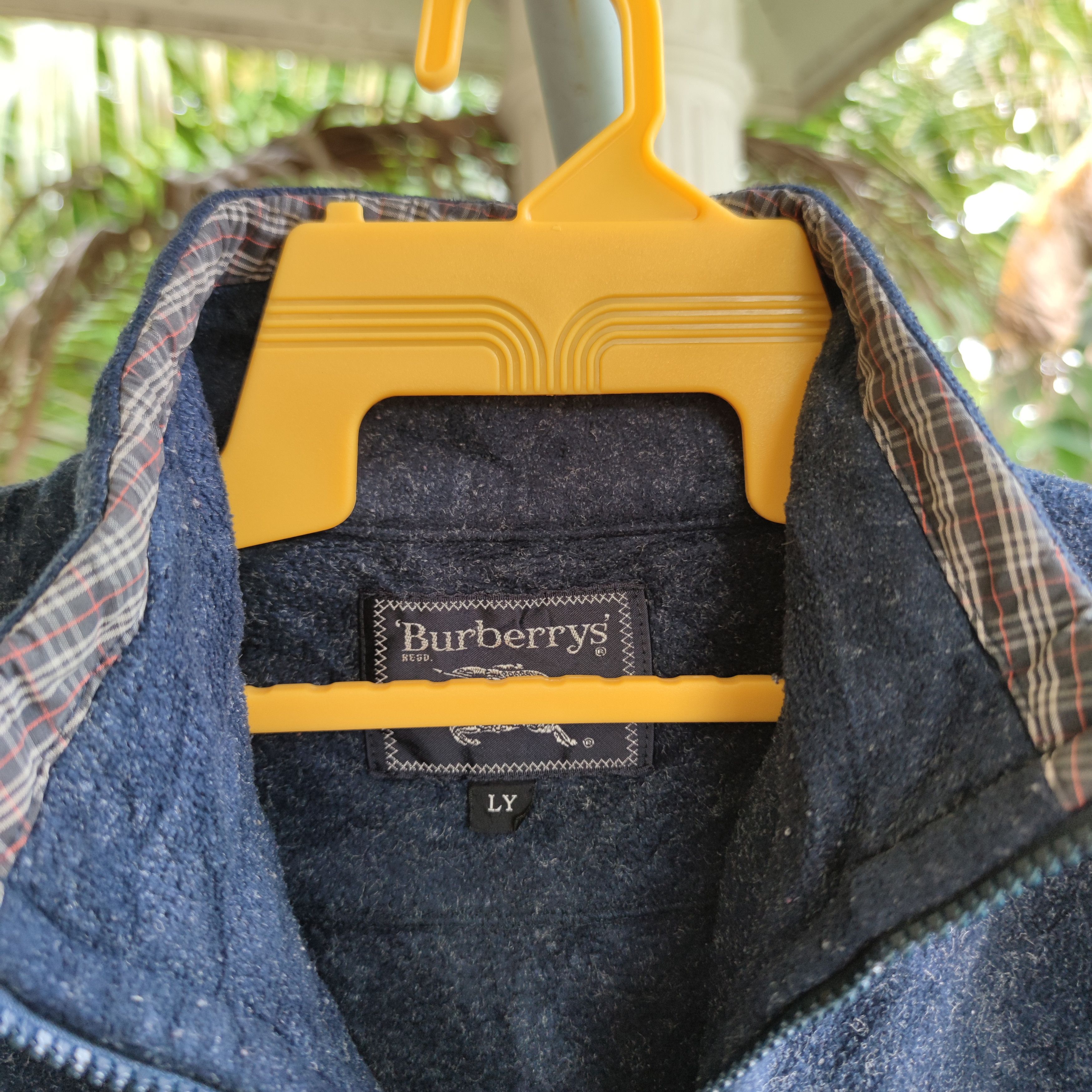 Burberry × Vintage VINTAGE BURBERRYS HALF ZIPPER FLEECE JUMPER Size US L / EU 52-54 / 3 - 9 Thumbnail