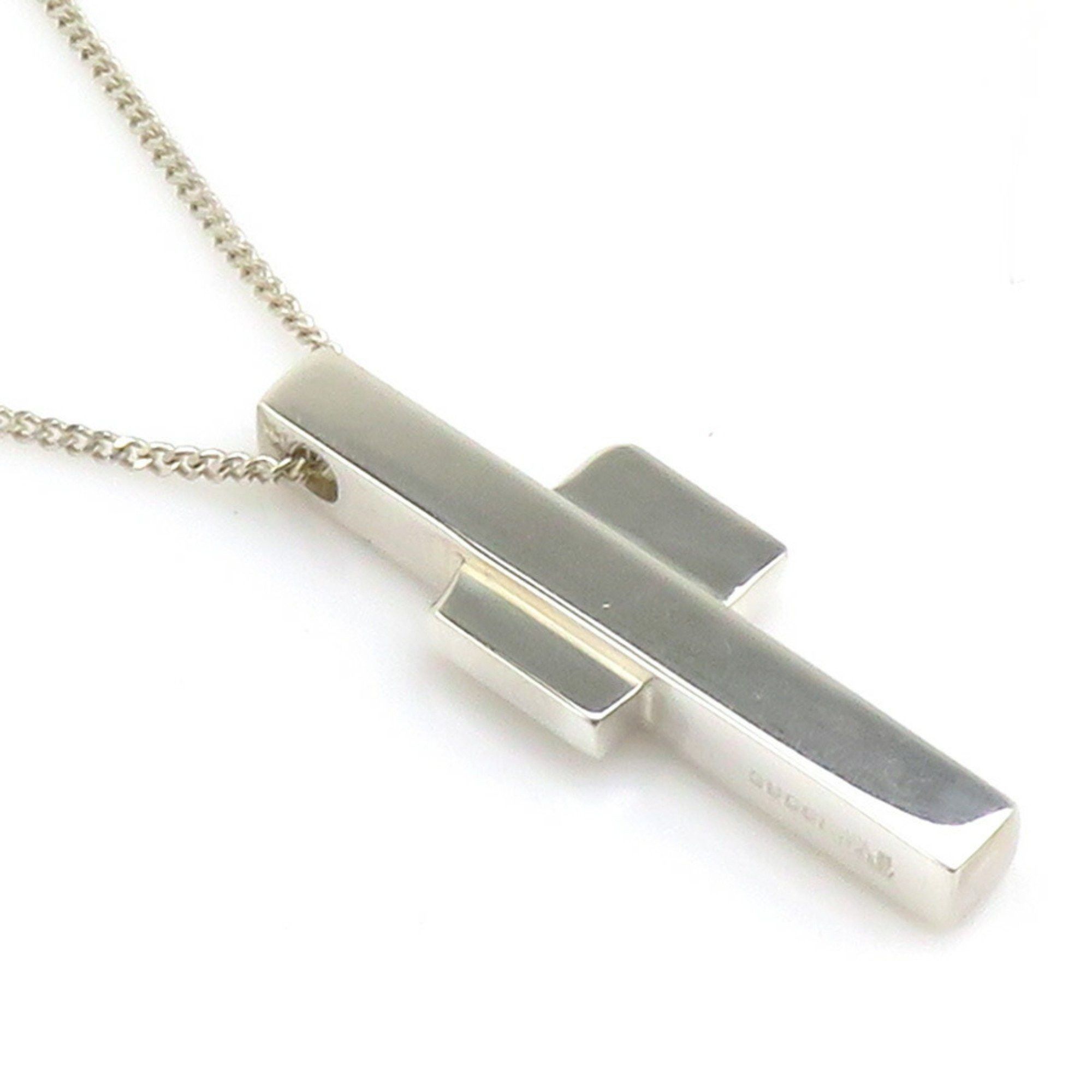 Gucci GUCCI Necklace Silver 925 Men's r10492a Size ONE SIZE - 1 Thumbnail