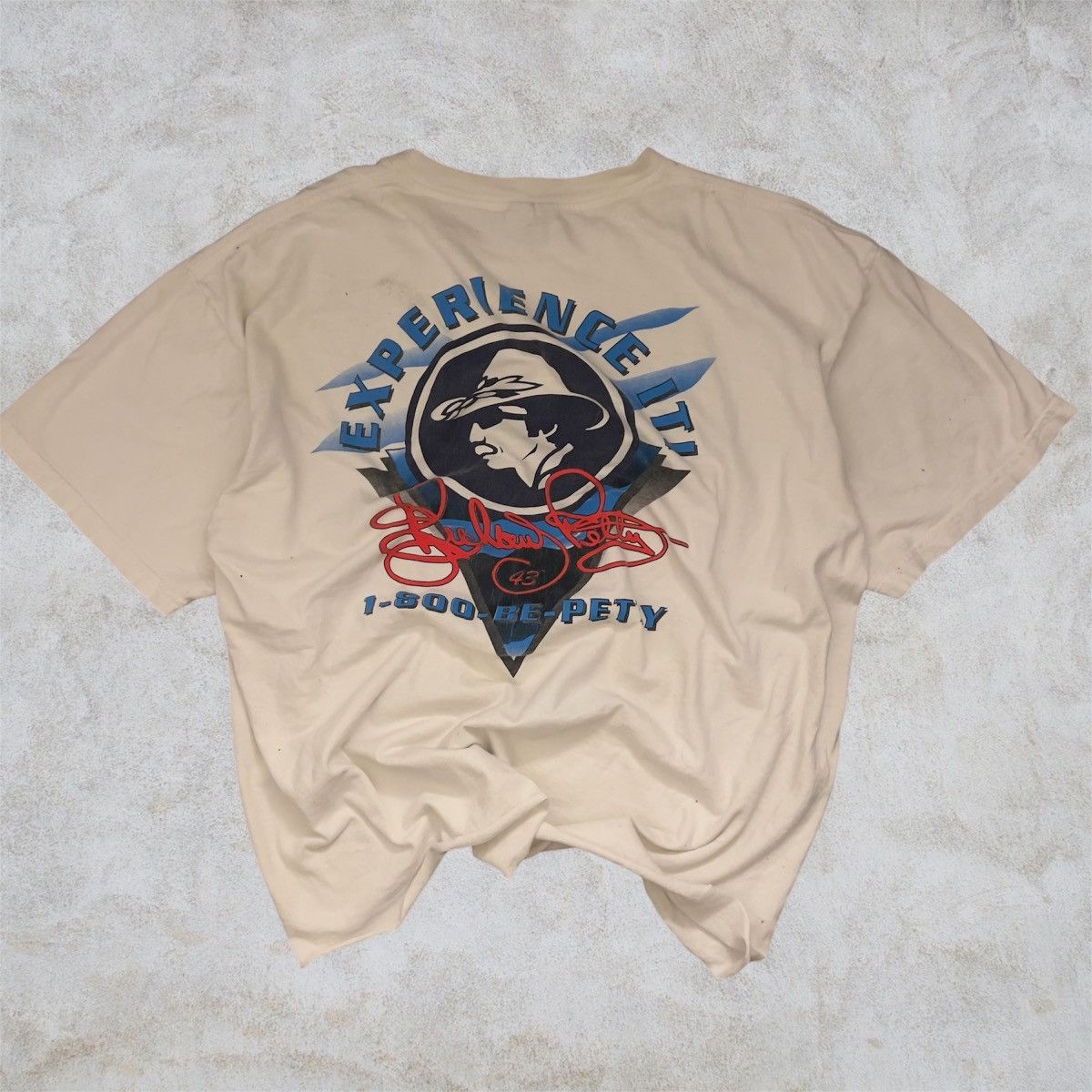 NASCAR × Vintage Vintage NASCAR T-Shirt Size US XL / EU 56 / 4 - 2 Thumbnail