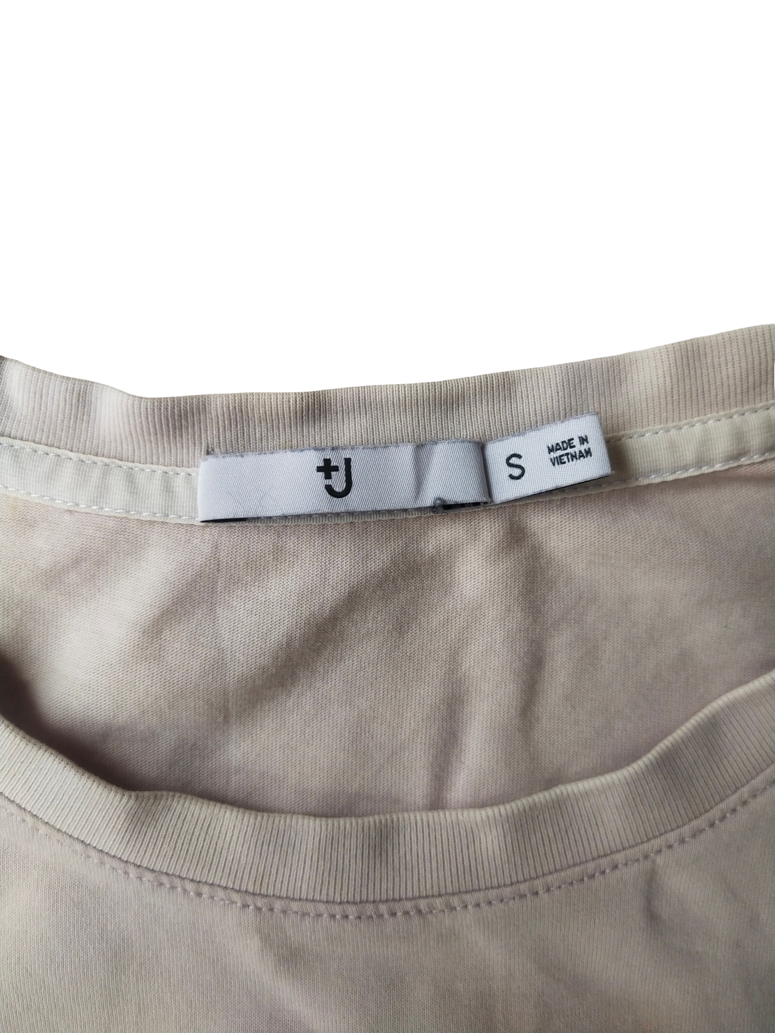 Jil Sander Uniqlo +J Jil Sander Minimalist Blank T-Shirt Taupe Size US S / EU 44-46 / 1 - 3 Thumbnail