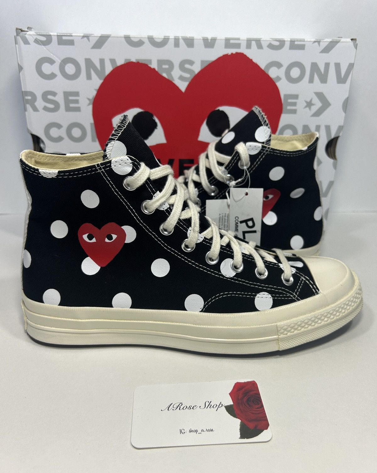 Polka dot cdg best sale