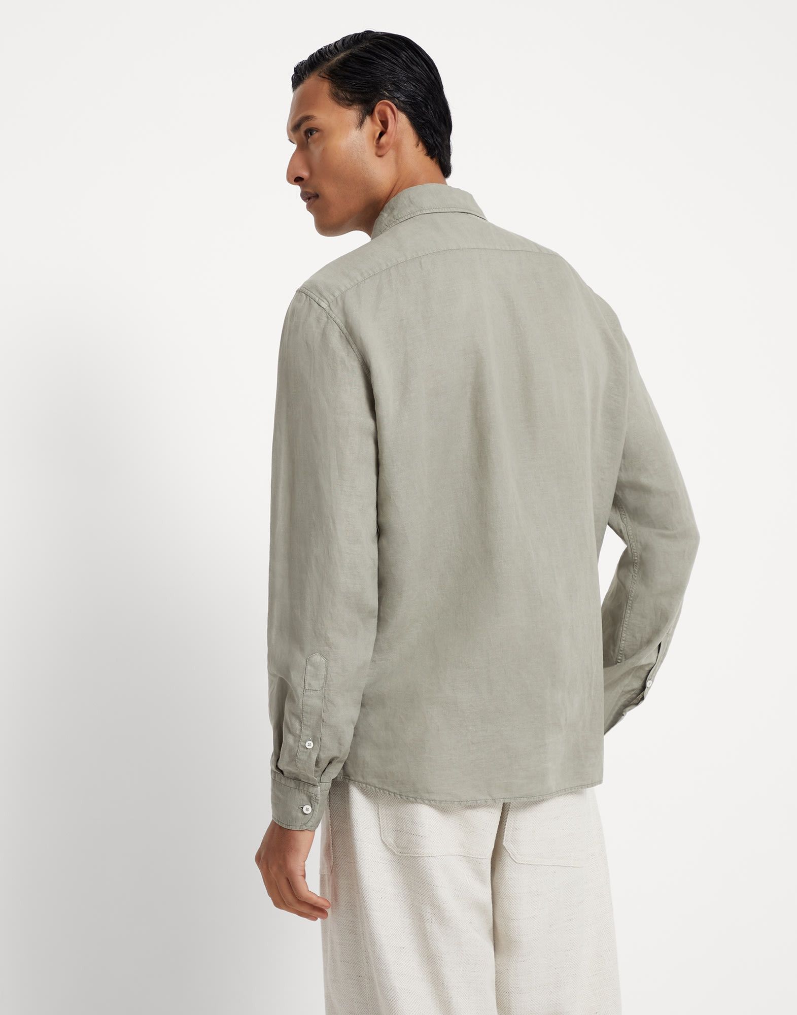 Brunello Cucinelli o1w1db10925 Shirt in Bright Green Size US XXL / EU 58 / 5 - 2 Thumbnail