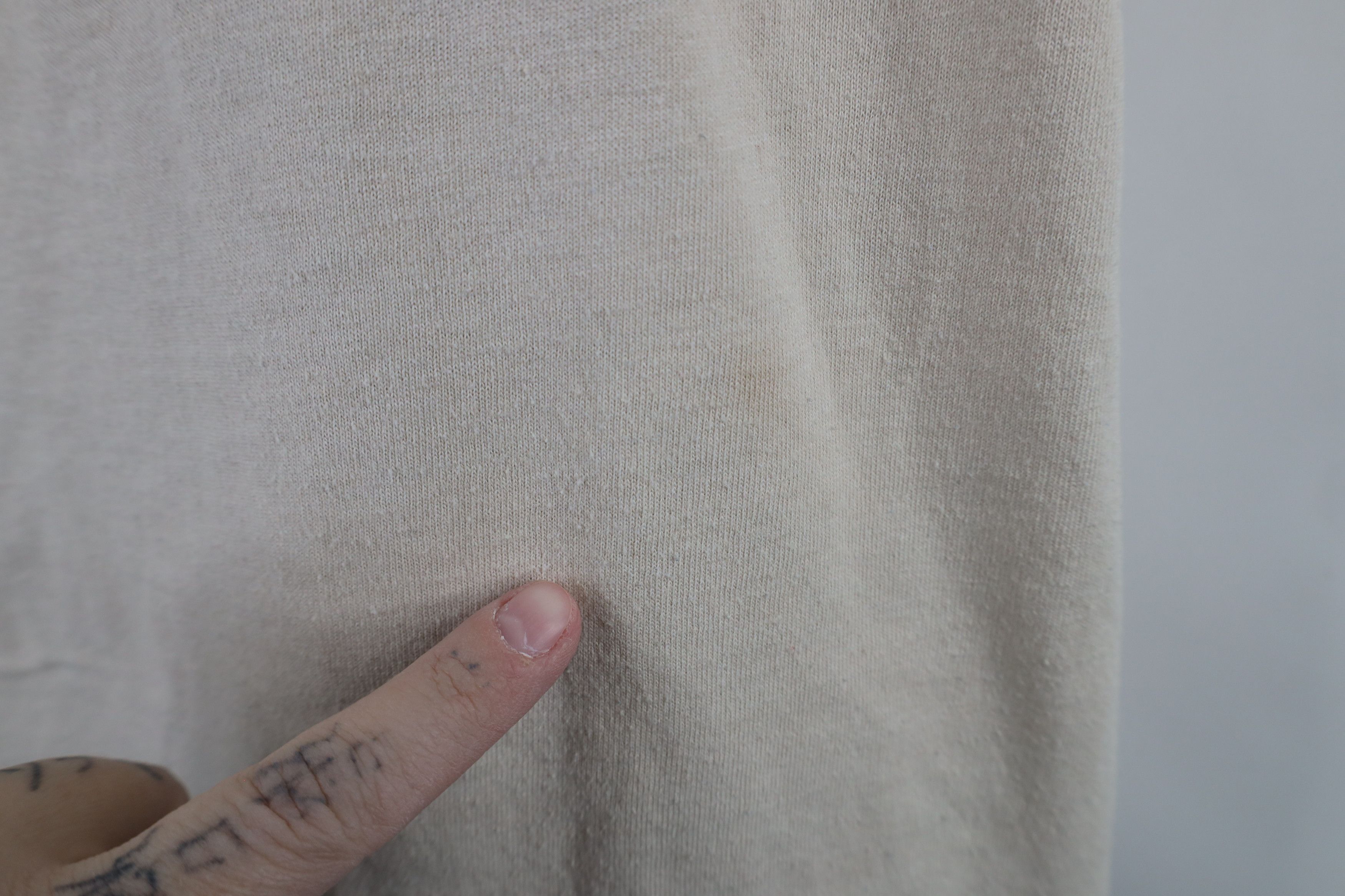 Vintage Vintage 90s Streetwear Beach Lighthouse T-Shirt Beige Cotton Size US XL / EU 56 / 4 - 4 Thumbnail