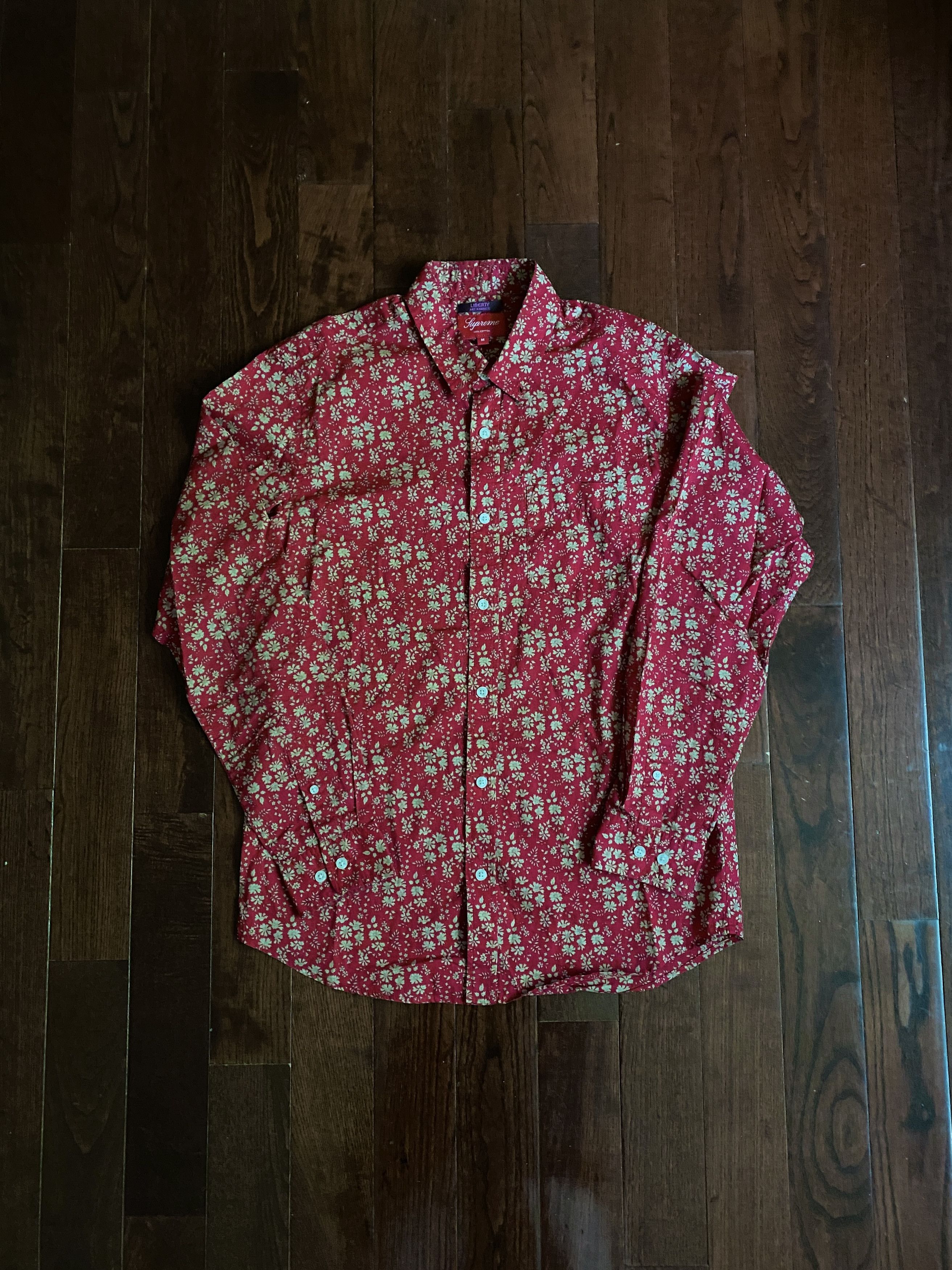 Liberty × Supreme Liberty Floral Shirt SS11 Size US M / EU 48-50 / 2 - 1 Thumbnail