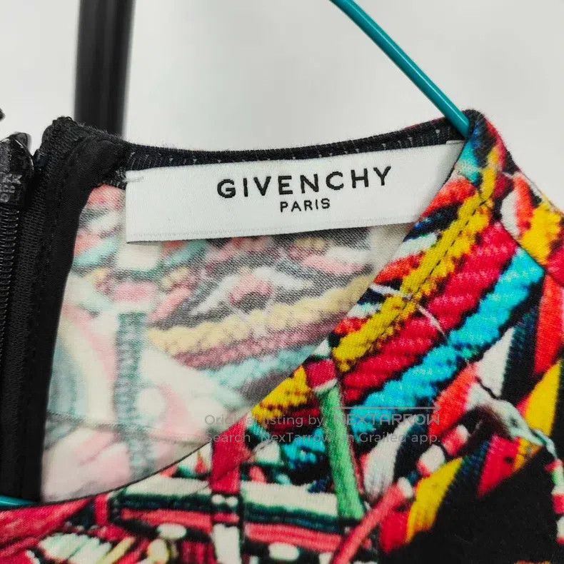 Givenchy Givenchy Blended Fabric Dress, Size XS, Color Block, Style Size XS / US 0-2 / IT 36-38 - 3 Thumbnail