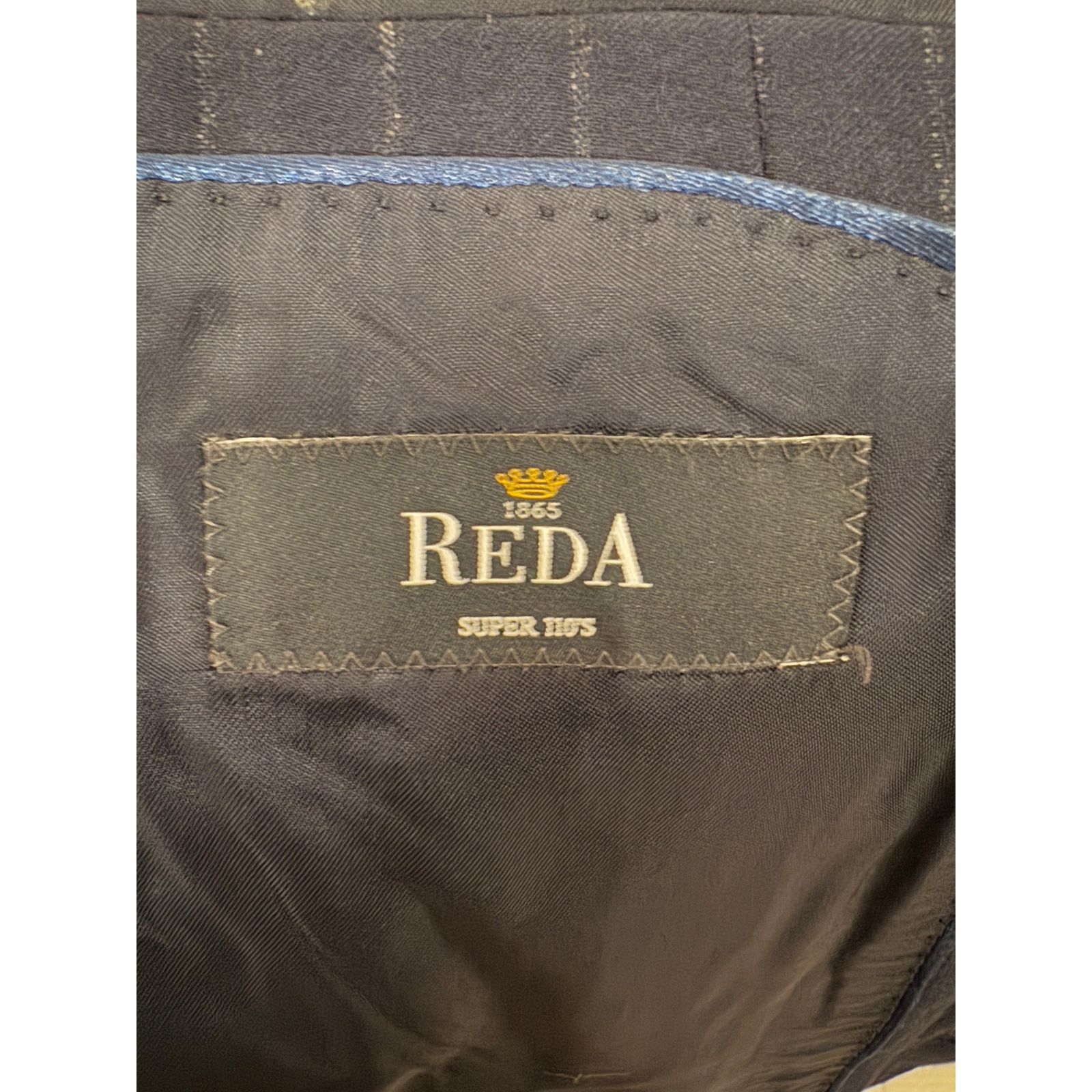 Boggi Boggi Navy Stripped Blazer Size 46R - 8 Thumbnail