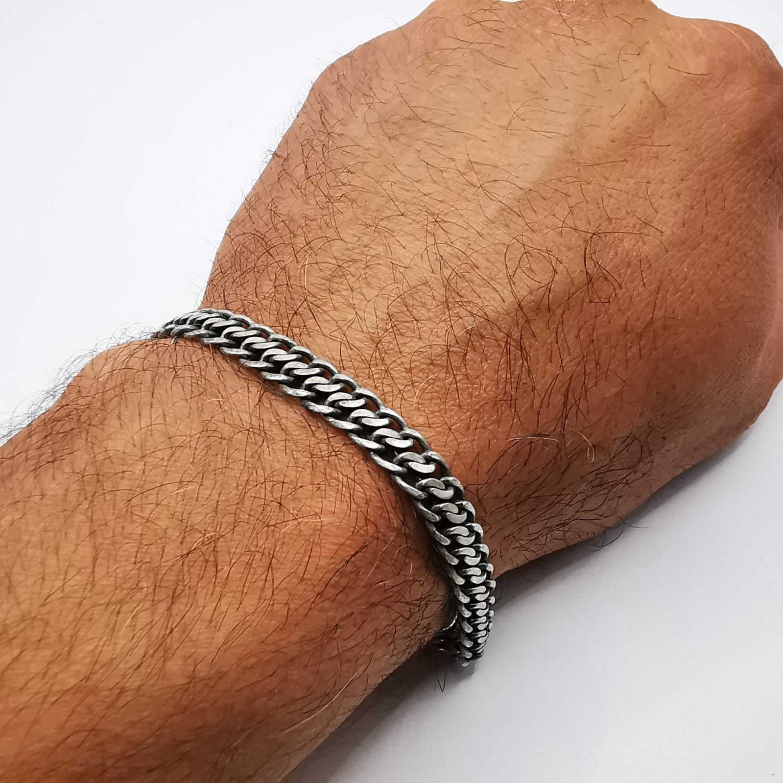 Sterling Silver Vintage Chic Bracelet Jewelry, 925 Sterling Silver 20,90g Size ONE SIZE - 2 Thumbnail