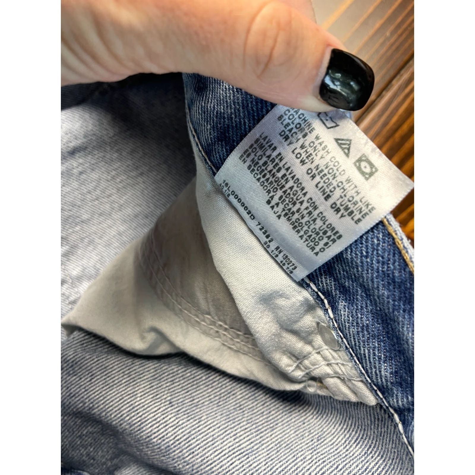 Wrangler Wrangler Jeans Men's 38x30 Blue Denim Straight Regular Pockets Size US 38 / EU 54 - 5 Thumbnail