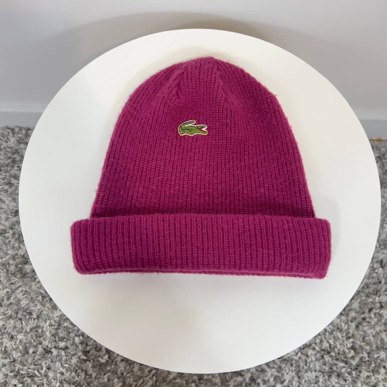 Lacoste Lacoste Vintage Hat One Size Pink Size ONE SIZE - 1 Thumbnail