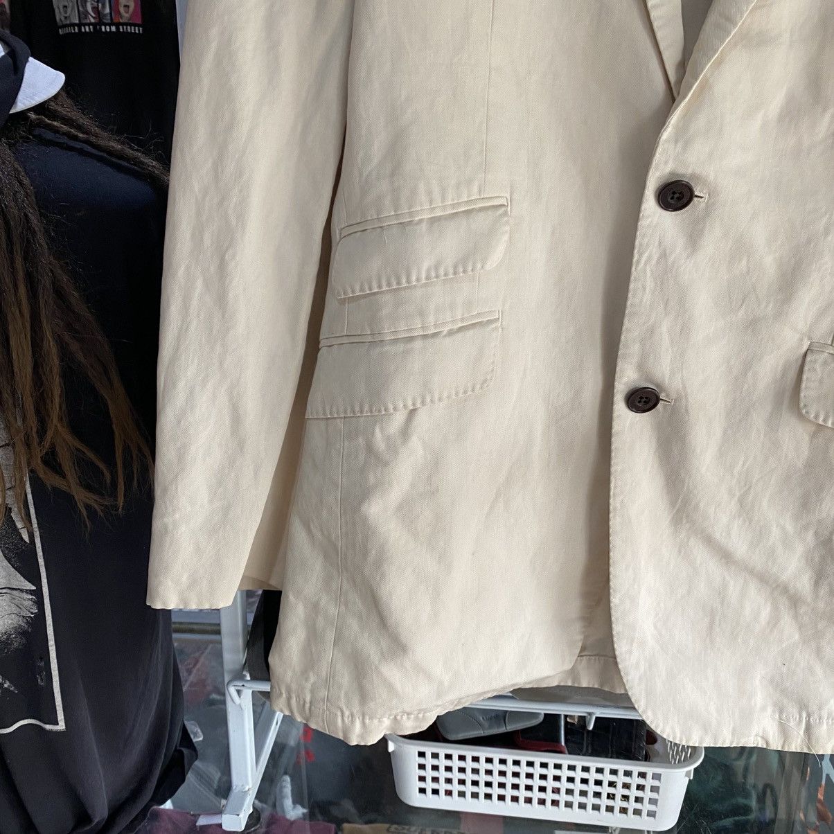 Burberry BURBERRY BLACK LABEL BLAZERS SIZE L MADE IN JAPAN Size 40R - 6 Thumbnail