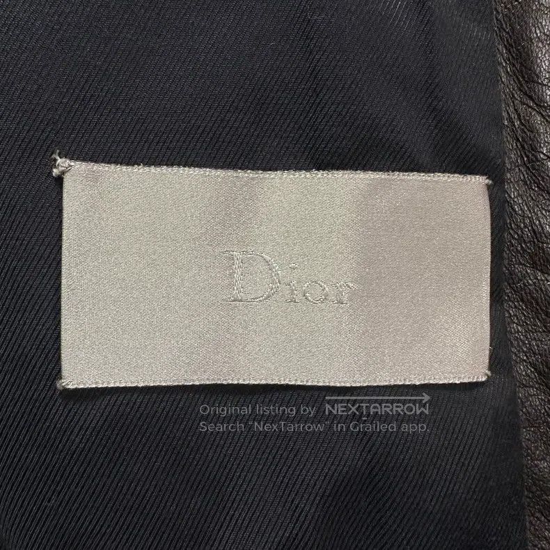 Dior Dior Biker Style Leather Jacket Size US M / EU 48-50 / 2 - 7 Thumbnail