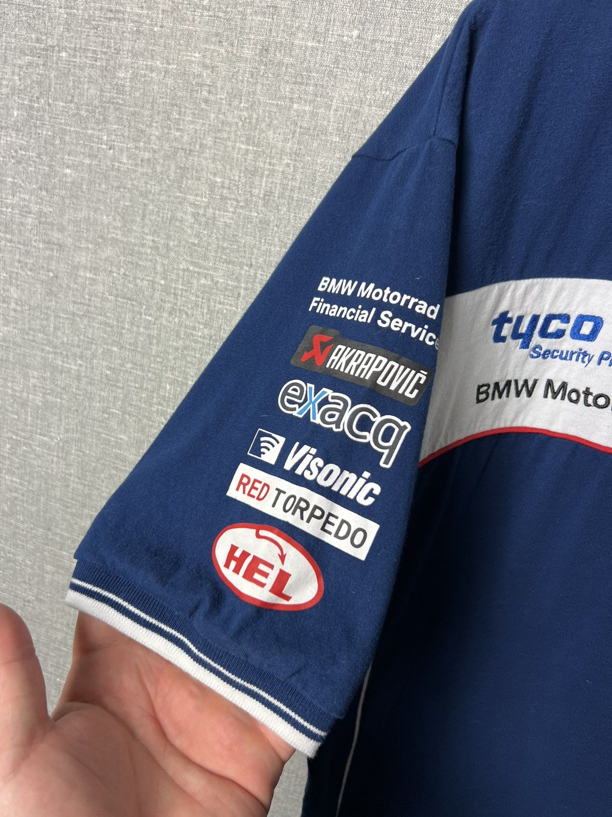 BMW Rare Vintage Racing BMW Tyco T-Shirt Polo Formula Uno Size US XXL / EU 58 / 5 - 4 Thumbnail