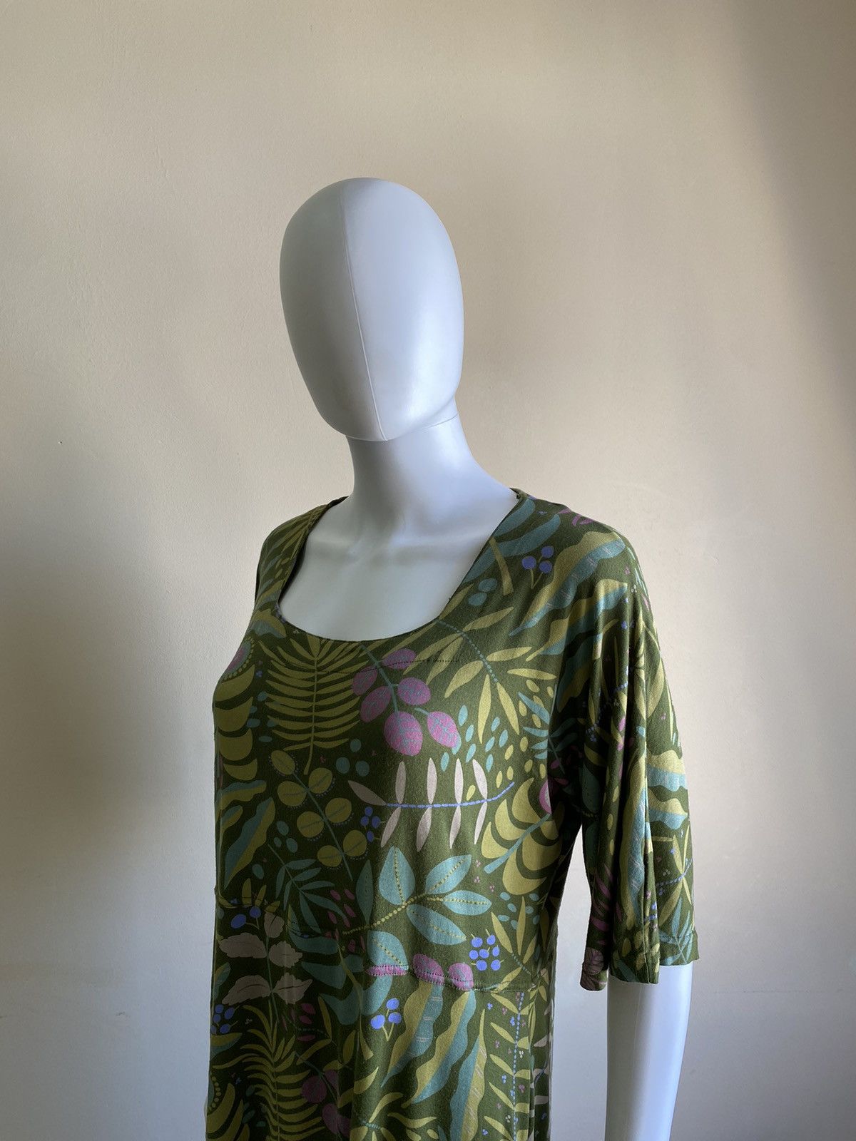 Gudrun Sjoden Gudrun Sjoden Womens Multicolor Floral Midi Dress Size L Size L / US 10 / IT 46 - 6 Thumbnail