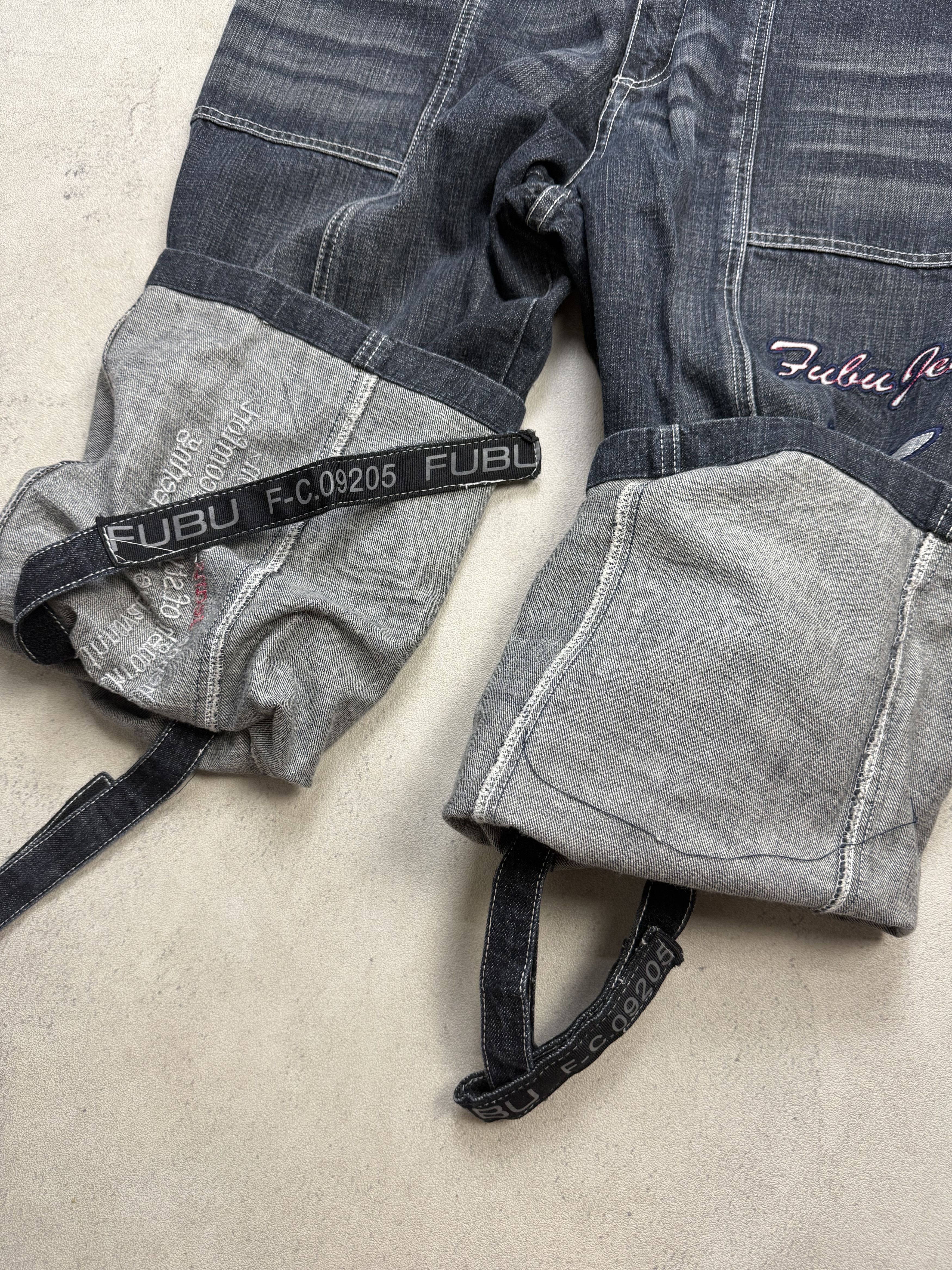 Fubu Vintage Y2K Fubu Baggy Denim Jeans Size US 36 / EU 52 - 13 Thumbnail