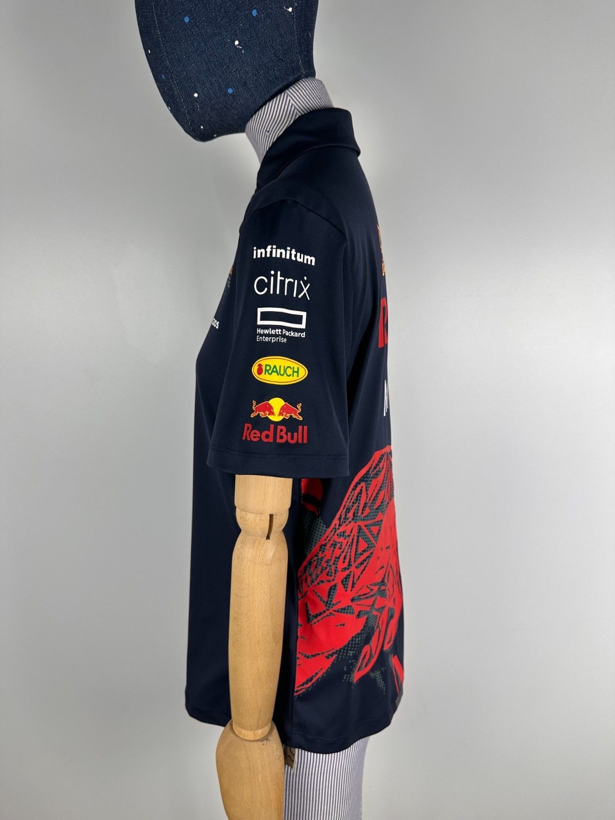Red Bull Puma Red Bull Racing F1 Team Short Sleeve Polo Shirt Size M Size M / US 6-8 / IT 42-44 - 4 Thumbnail