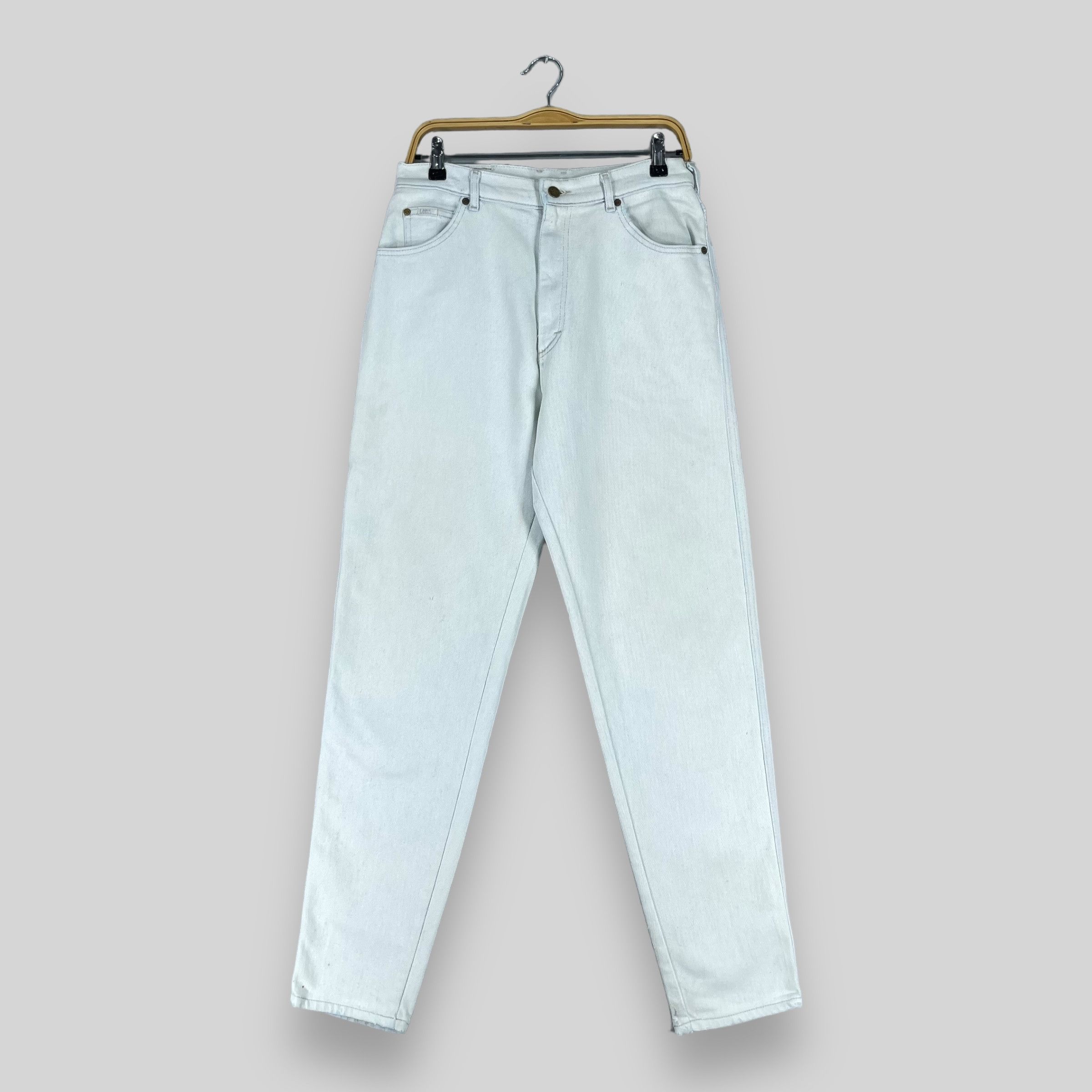 Lee × Vintage W29 L31 Vintage Distressed Lee Rider Dirty Hourglass Jeans Size 29" - 1 Thumbnail
