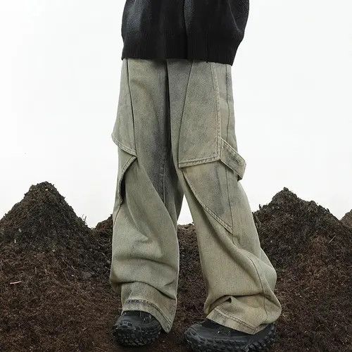 Jean Fukatsu x natsu Opium Baggy Denim Jeans y2k Size US 30 / EU 46 - 8 Thumbnail