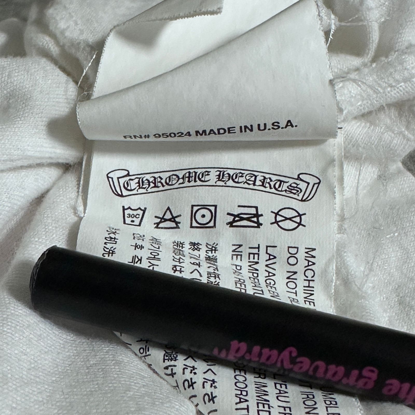 Chrome Hearts White American Flag Tee Size US S / EU 44-46 / 1 - 10 Thumbnail