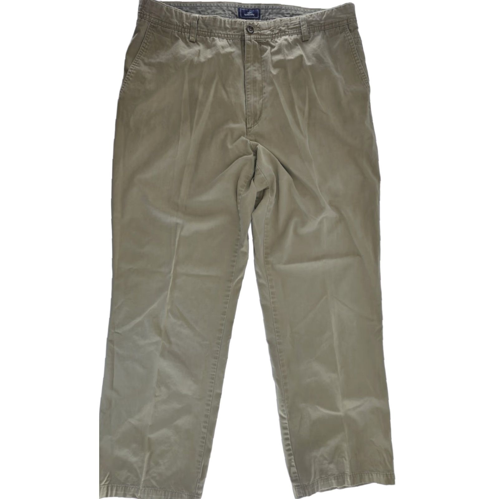 Dockers Dockers Men’s Chino Pants - Khaki - Size 38x34 - Cotton Elastane - Regular - Button Zip Pockets - Casual Business Travel Set Size US 38 / EU 54 - 1 Thumbnail