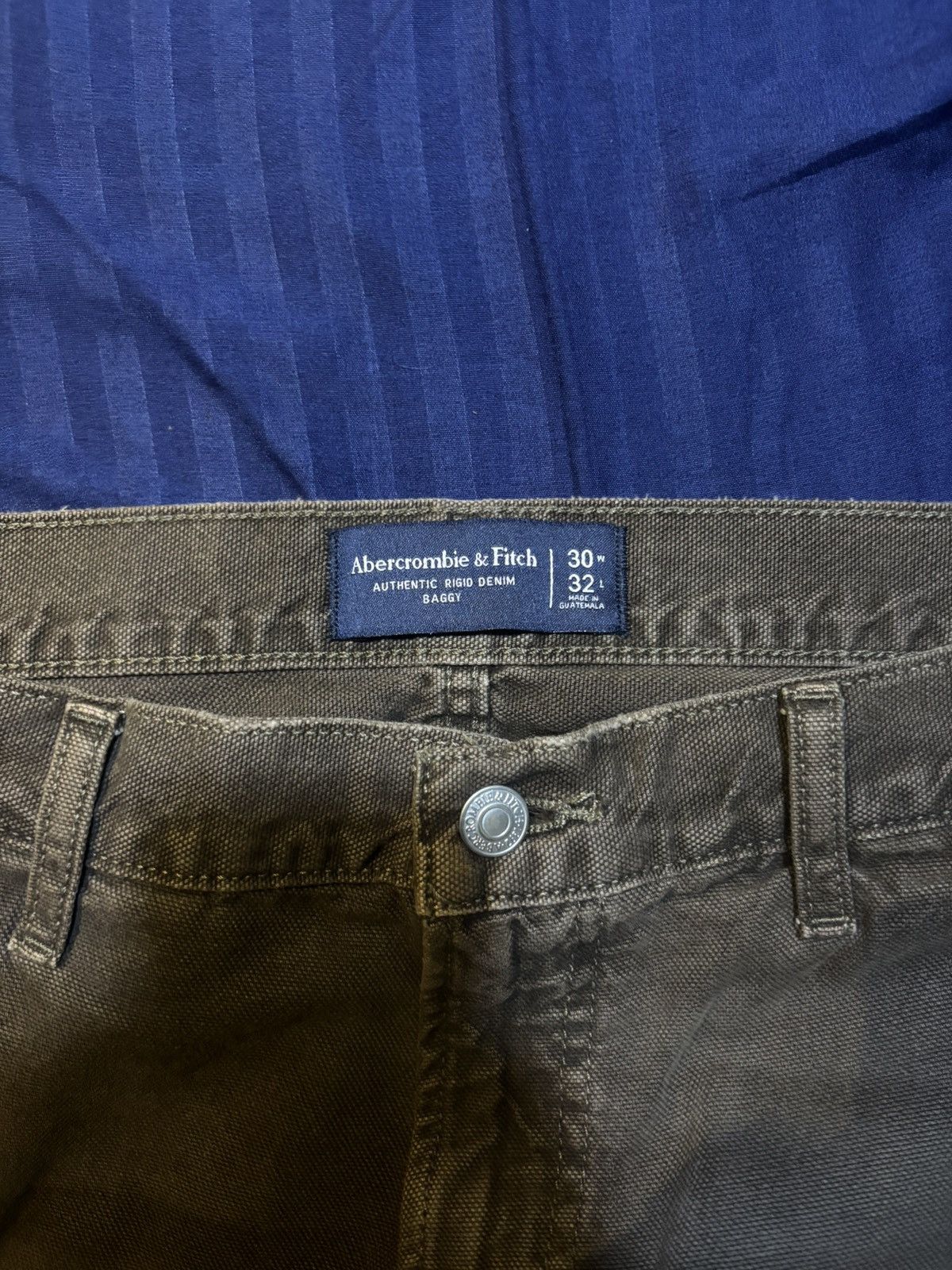 Abercrombie & Fitch Double Knee Workwear Pants Size US 32 / EU 48 - 4 Thumbnail