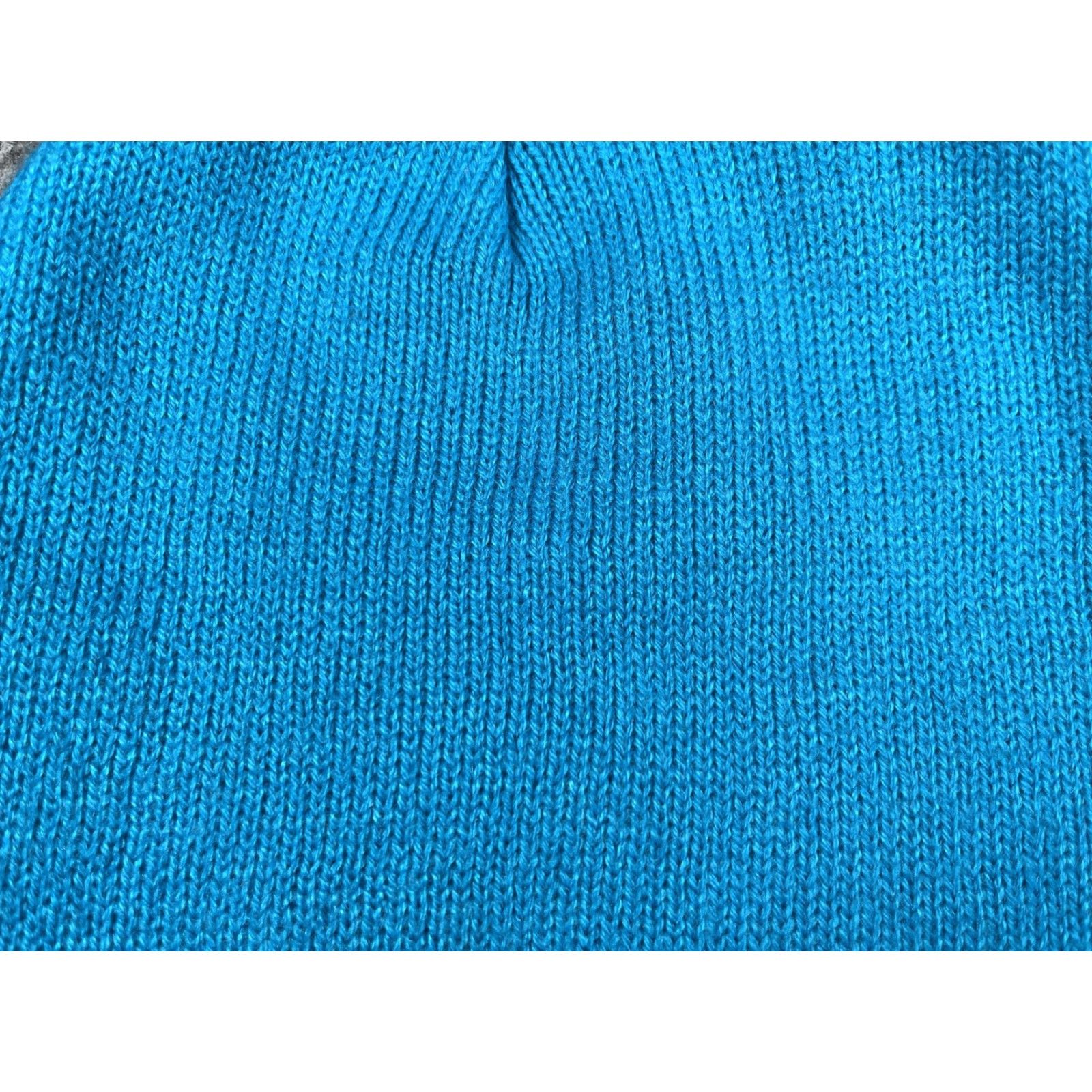Port & Company Port & Company Beanie Mens One Size Blue Knit OES Embroidered Front Logo Stretch Winter Size ONE SIZE - 3 Thumbnail