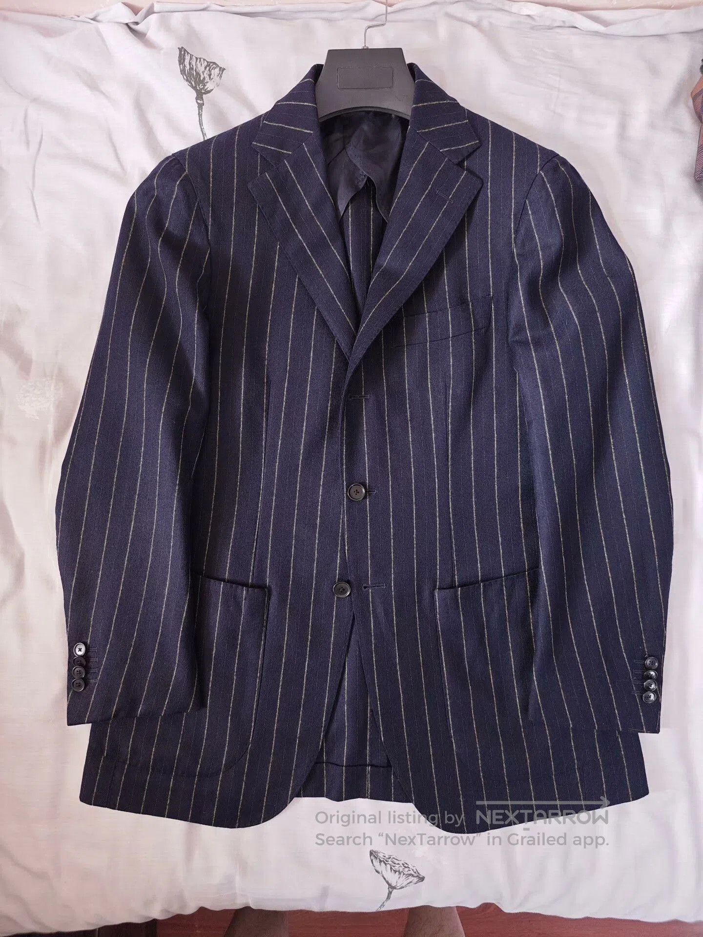Japanese Brand Custom Tailored Wool Jacket. Size US M / EU 48-50 / 2 - 4 Thumbnail