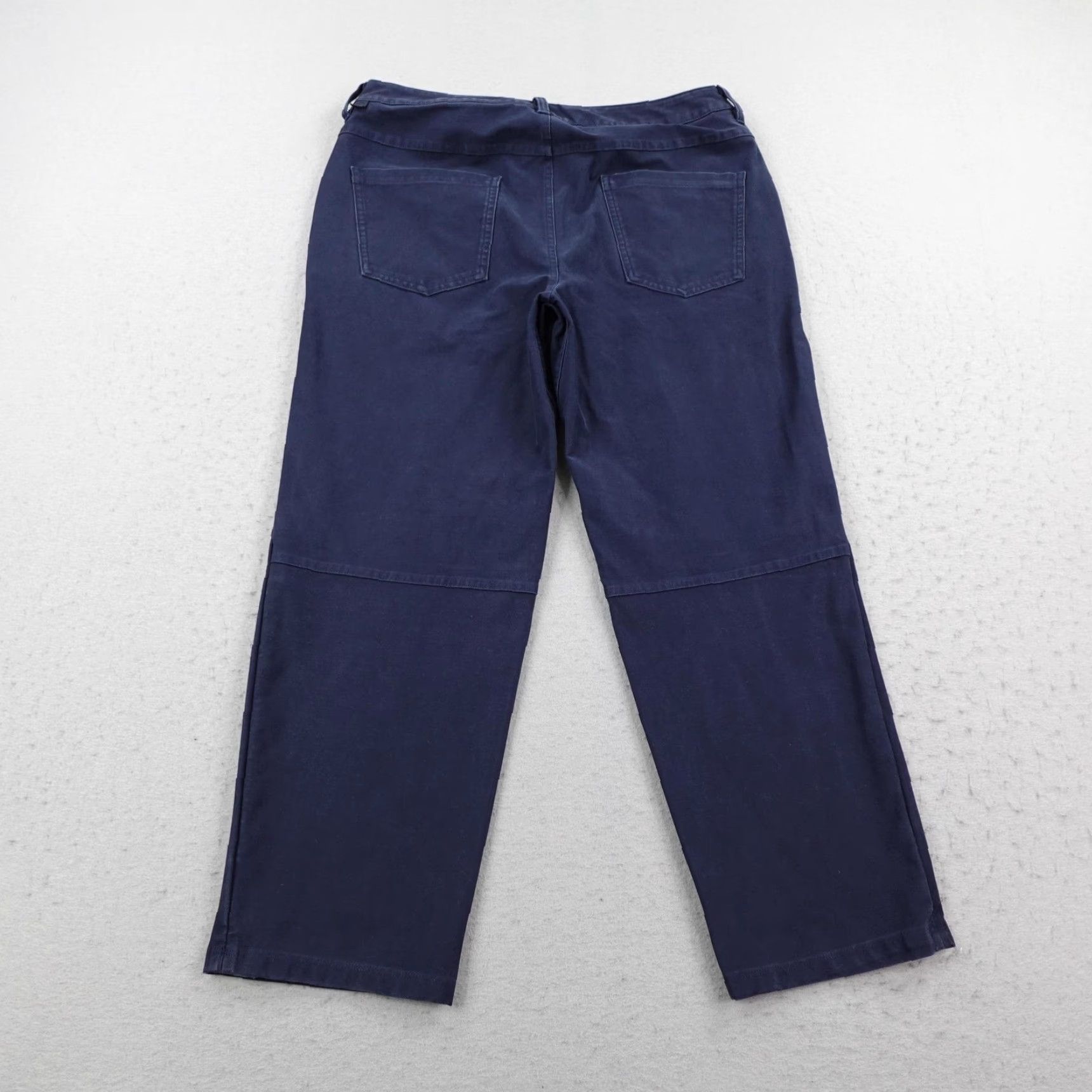 Lululemon Lululemon Pants Mens 32 ABC Crop Pant Relaxed Utilitech Chino Navy Blue Casual Workwear Size US 32 / EU 48 - 4 Thumbnail