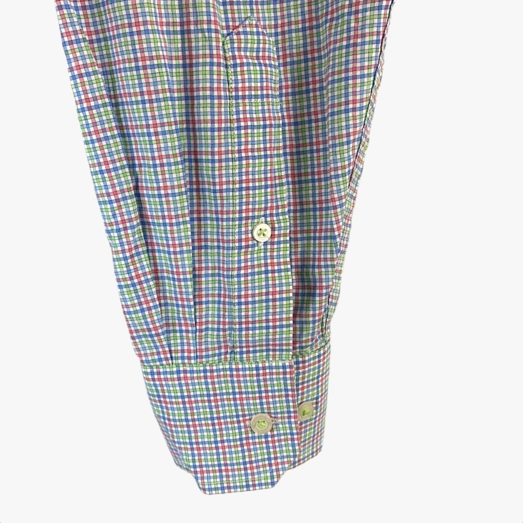 Southern Tide VINTAGE Southern Tide Button-Down Sport Shirt Trim Fit Men Medium Blue Micro Check Shirt Size US M / EU 48-50 / 2 - 7 Thumbnail