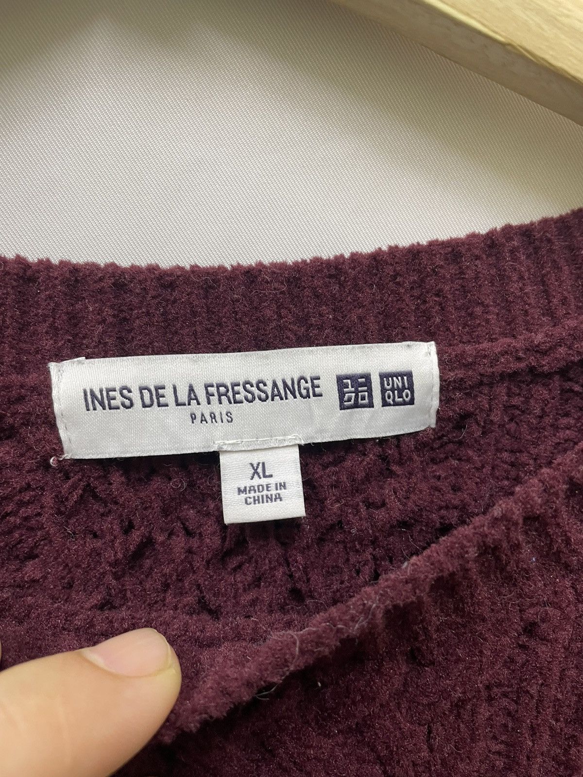 Designer × Lemaire × Uniqlo UNIQLO X INES DE LA FRESSANGE KNITWEAR Size XL / US 12-14 / IT 48-50 - 3 Thumbnail