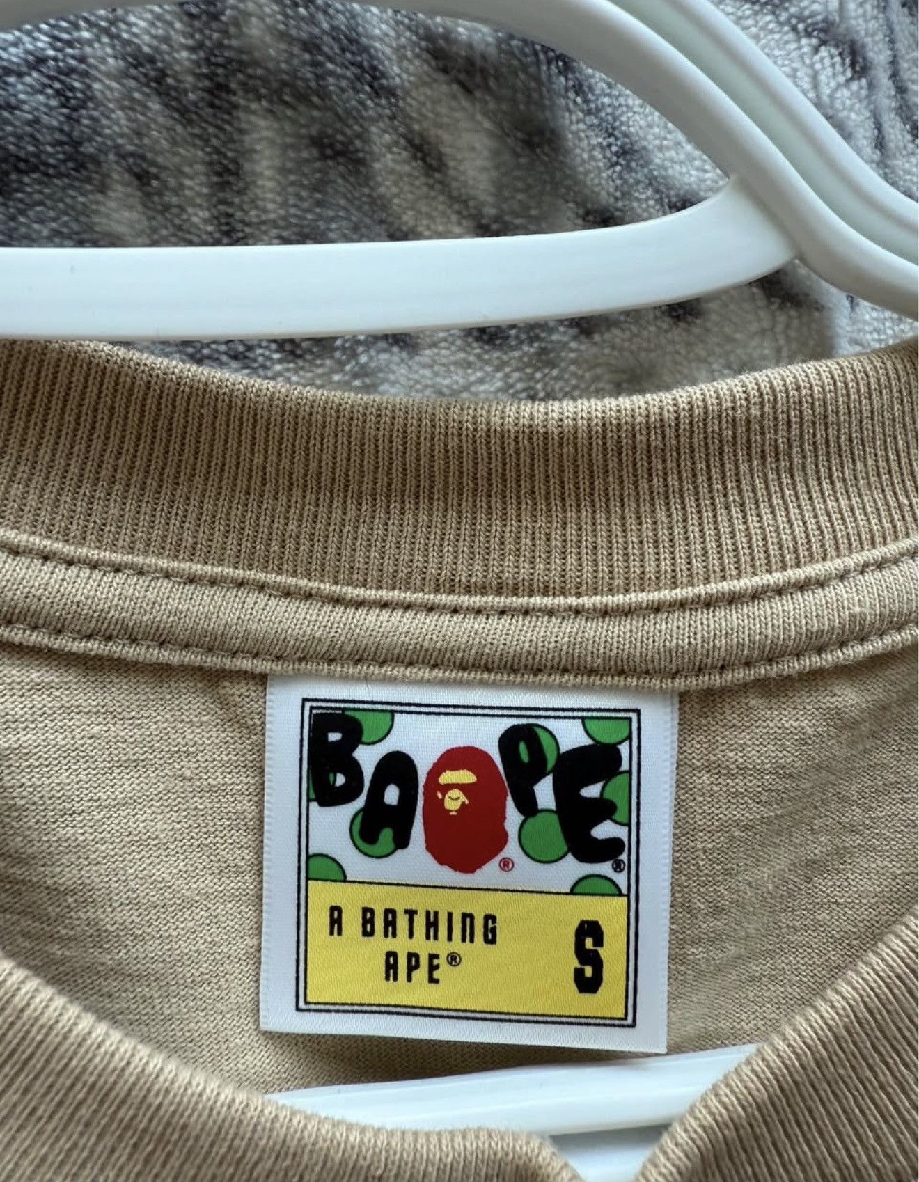 Bape New authentic Bape beige tiger tee size small Size US S / EU 44-46 / 1 - 3 Thumbnail