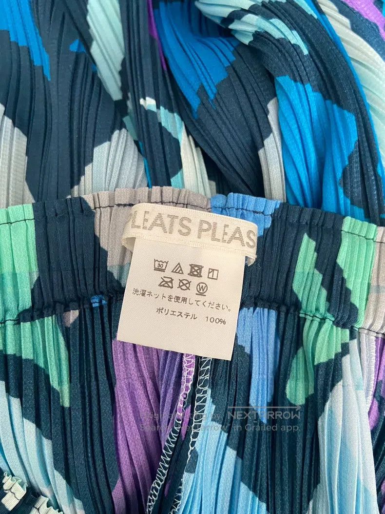 Issey Miyake Issey Miyake Blue Trousers Size 25" / US 0 / IT 36 - 4 Thumbnail