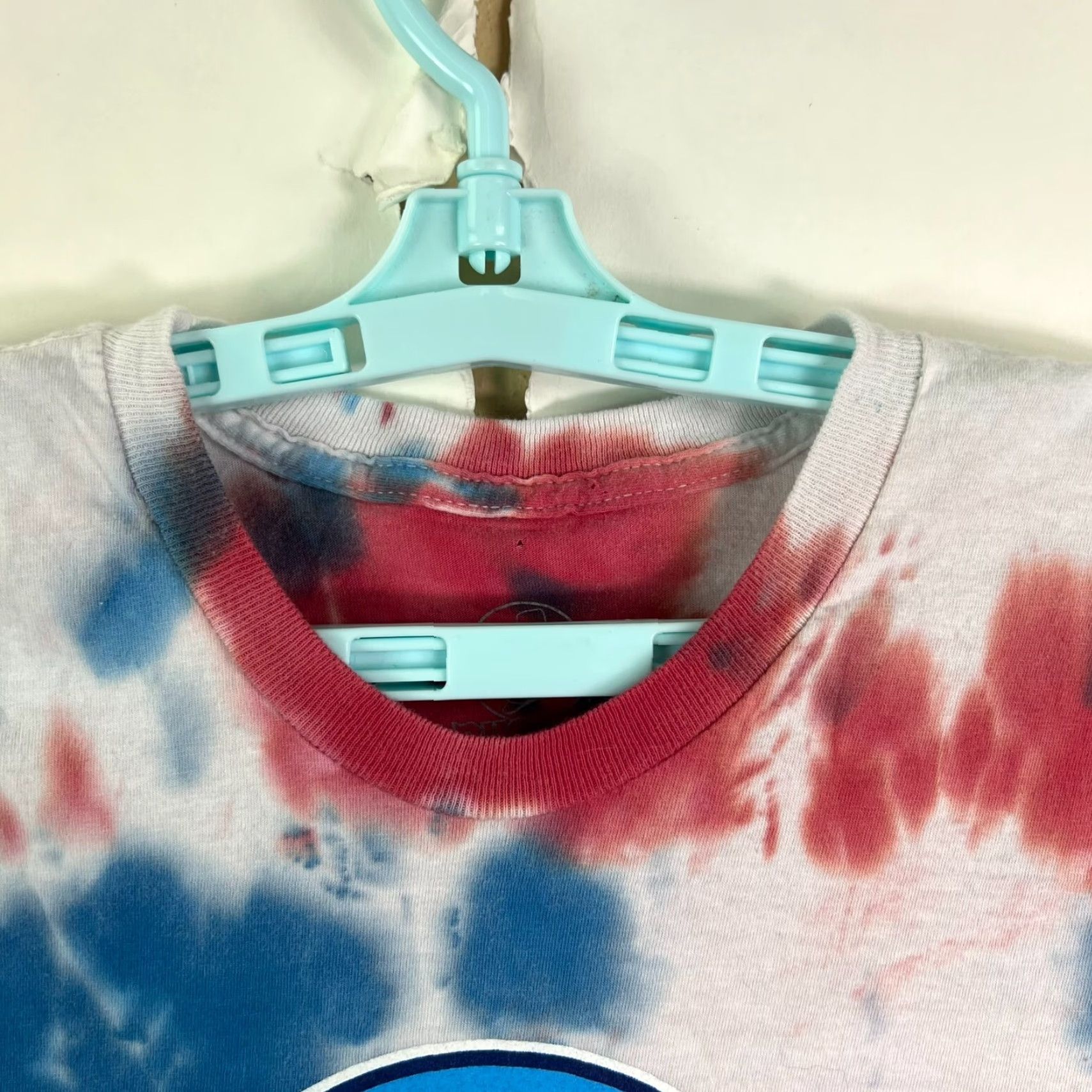 Vintage Buc-ees Shirt Women Red/White/Blue Tie Dye Crew Neck Short Sleeve XL USA Womens Size XL / US 12-14 / IT 48-50 - 3 Thumbnail