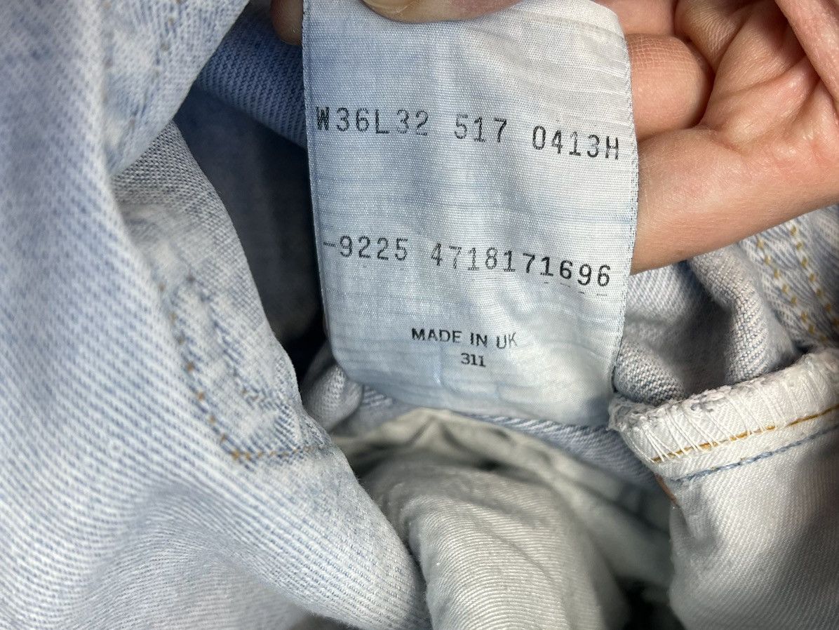 Levi's × Vintage Pants Levi’s 517 baby blue 1996 vintage Size US 36 / EU 52 - 4 Thumbnail