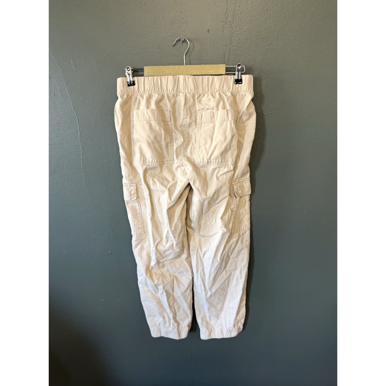 Gap Gap Womens Cargo Pants Khaki Brown Size M Regular Pull-on Size 32" / US 10 / IT 46 - 2 Thumbnail
