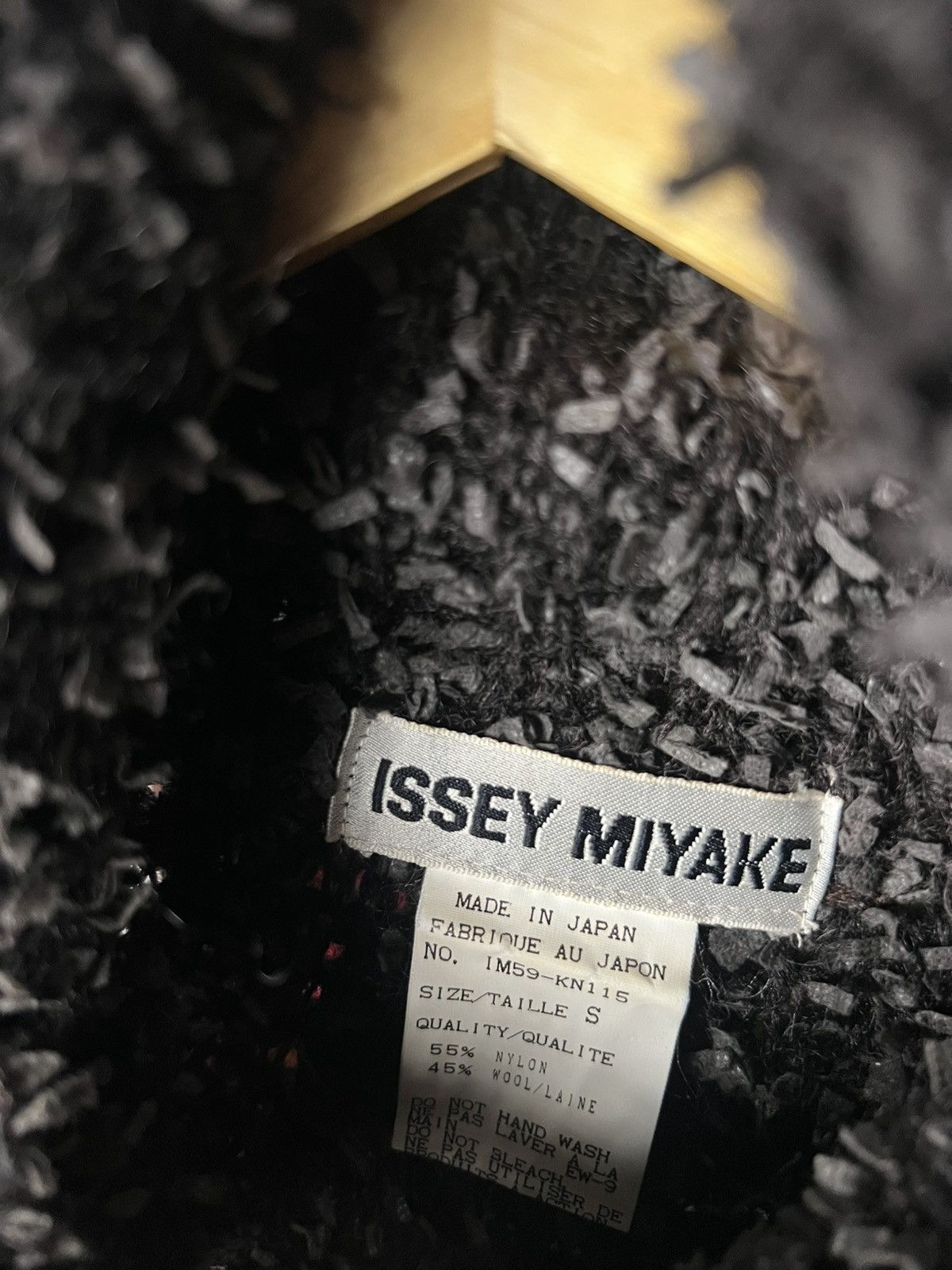 Issey Miyake 2000s Vintage Issey Miyake Long Neck Mohair Knit Size US S / EU 44-46 / 1 - 6 Thumbnail
